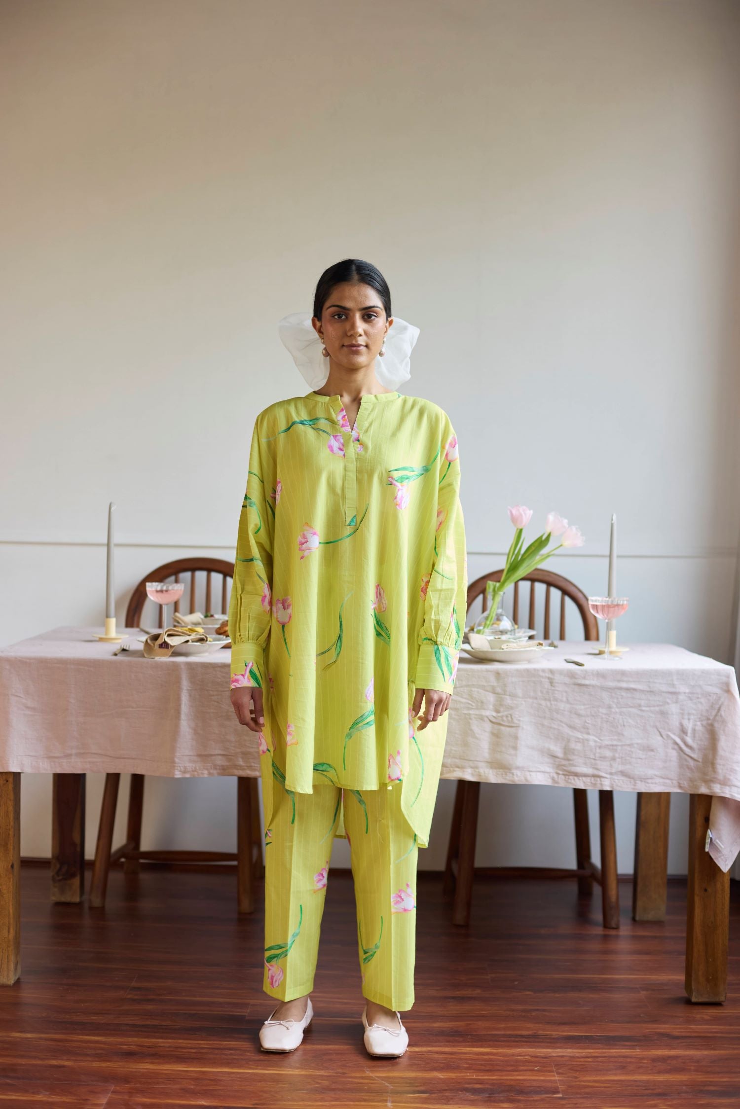 Juanita- LIME ANTI FIT CORD