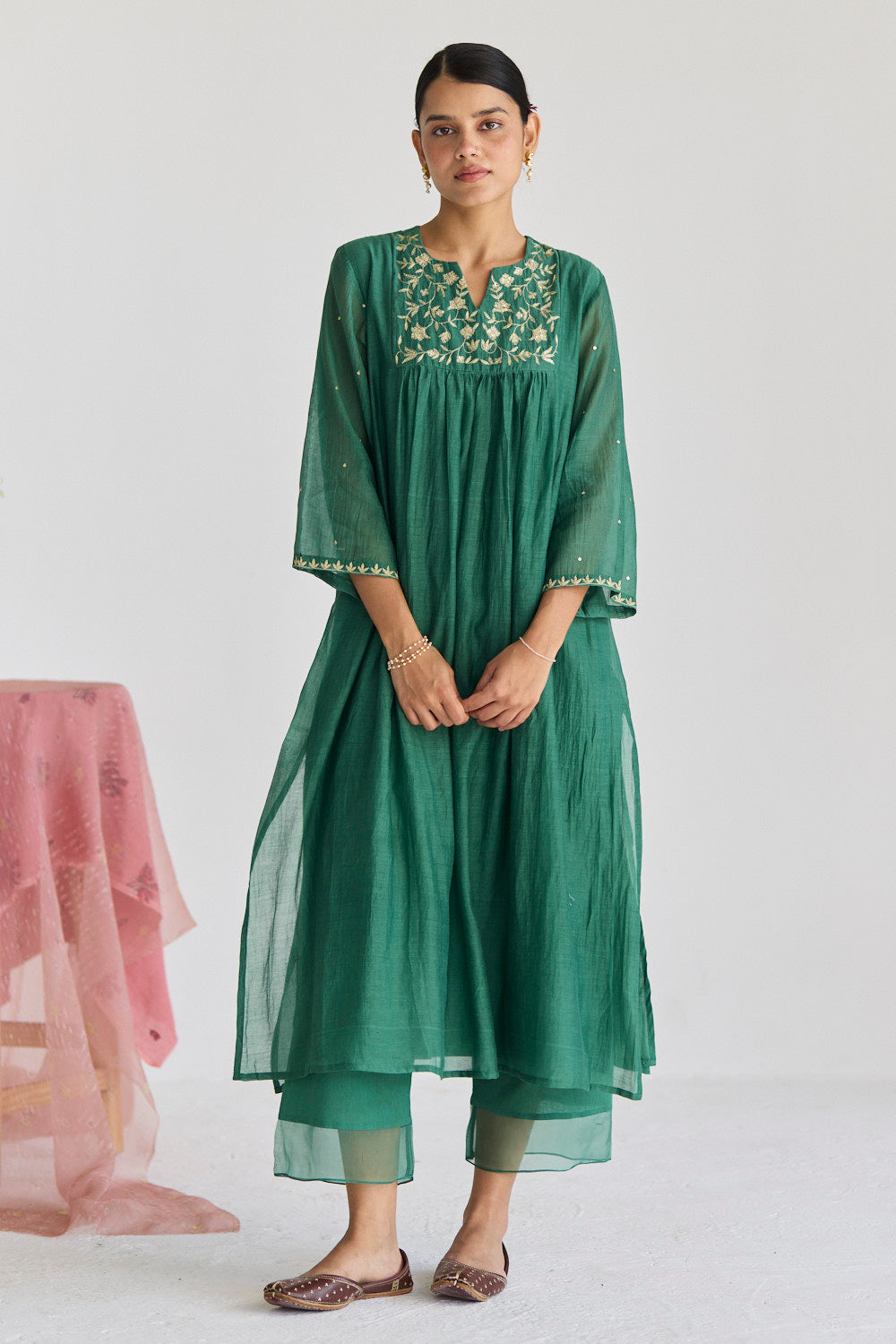 JUANITA- EMERALD FESTIVE SET