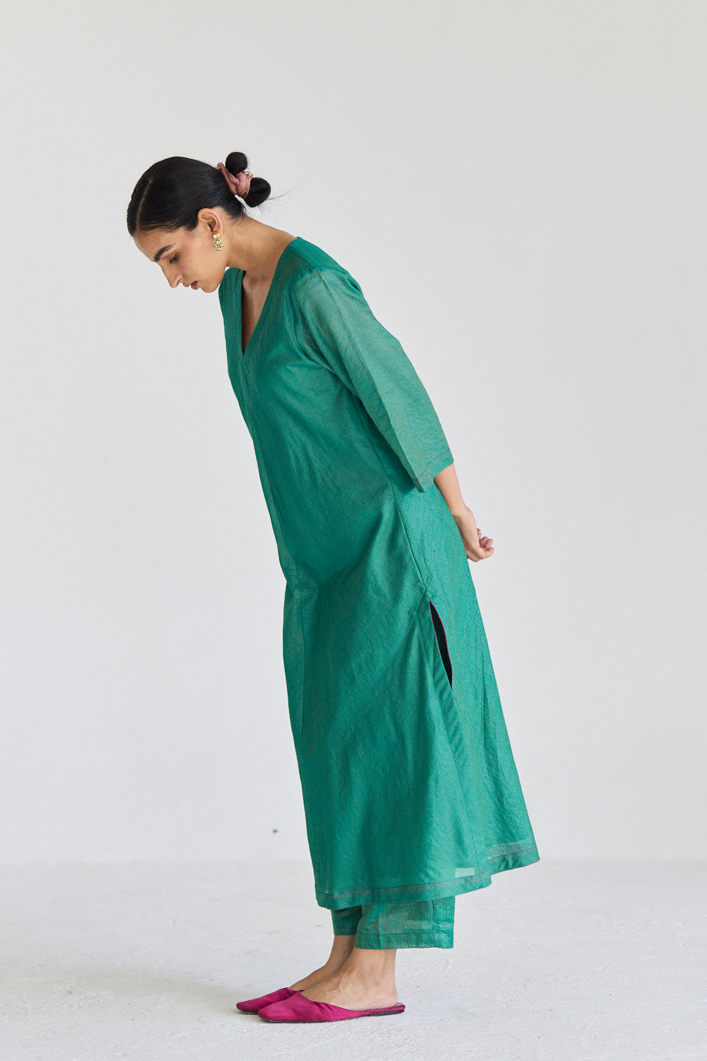 JUANITA- PRASINE FESTIVE SET