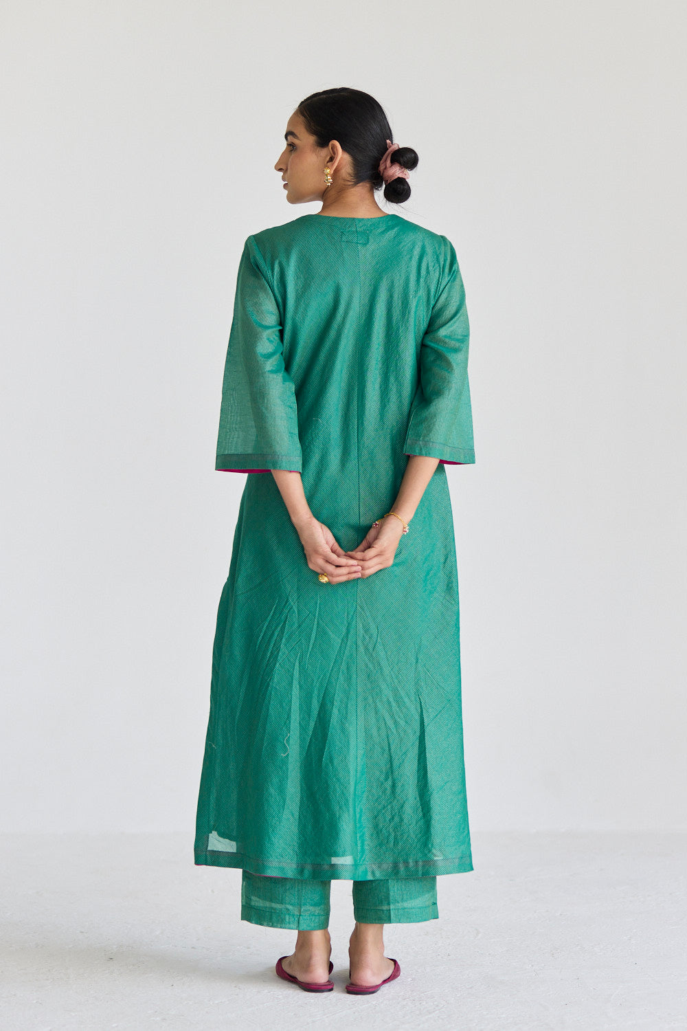 JUANITA- PRASINE FESTIVE SET