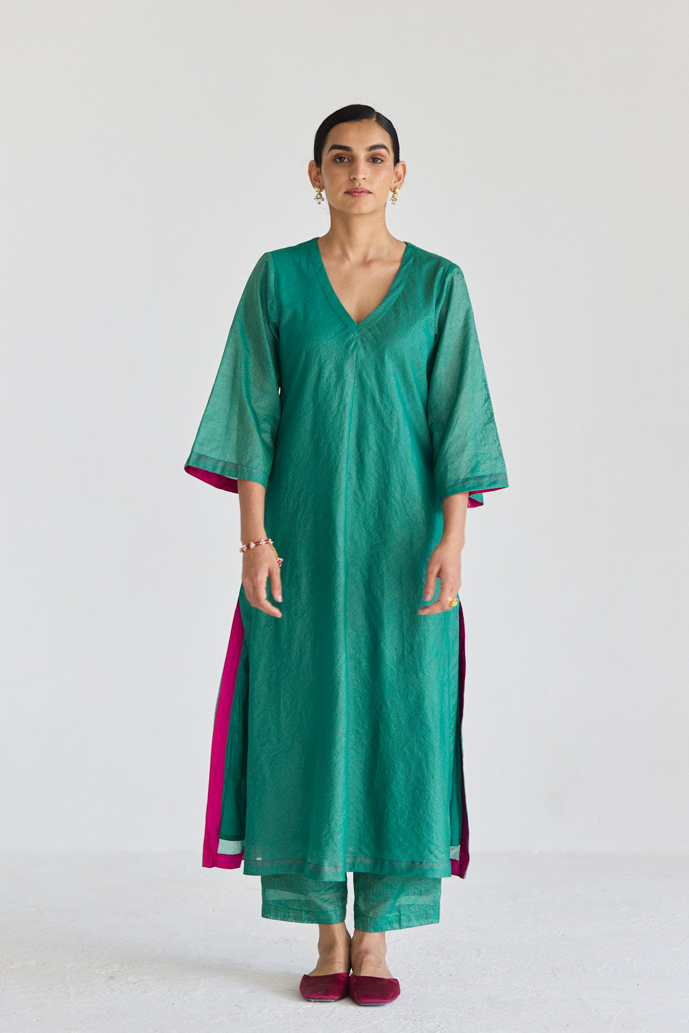 JUANITA- PRASINE FESTIVE SET