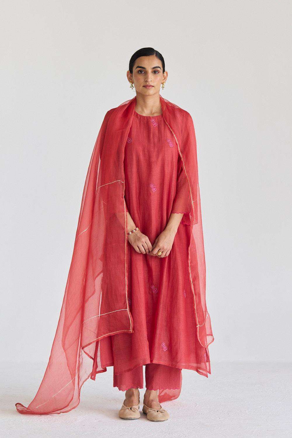 JUANITA- CLARET FESTIVE SET