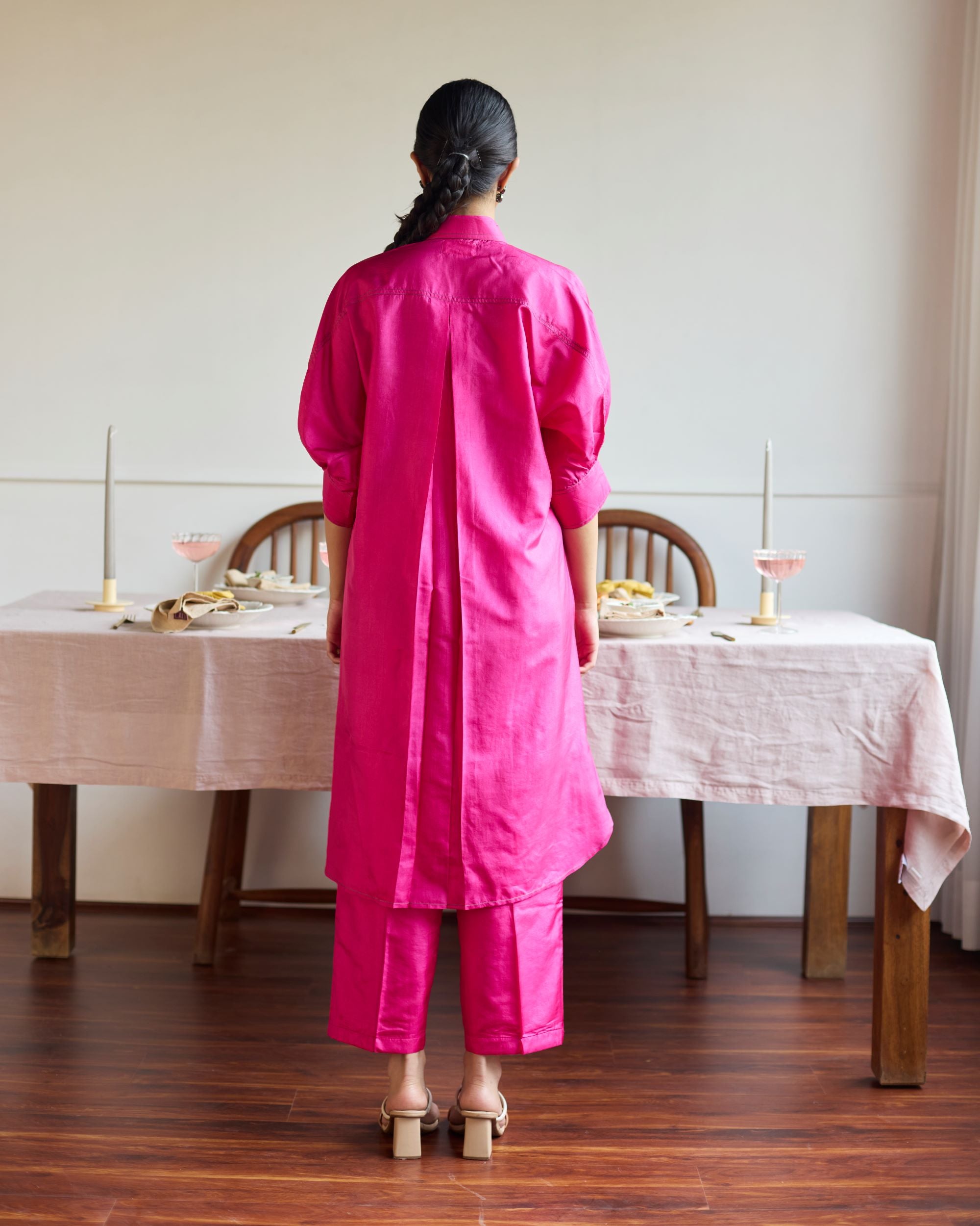 Juanita- FUCHSIA SILK CO ORD