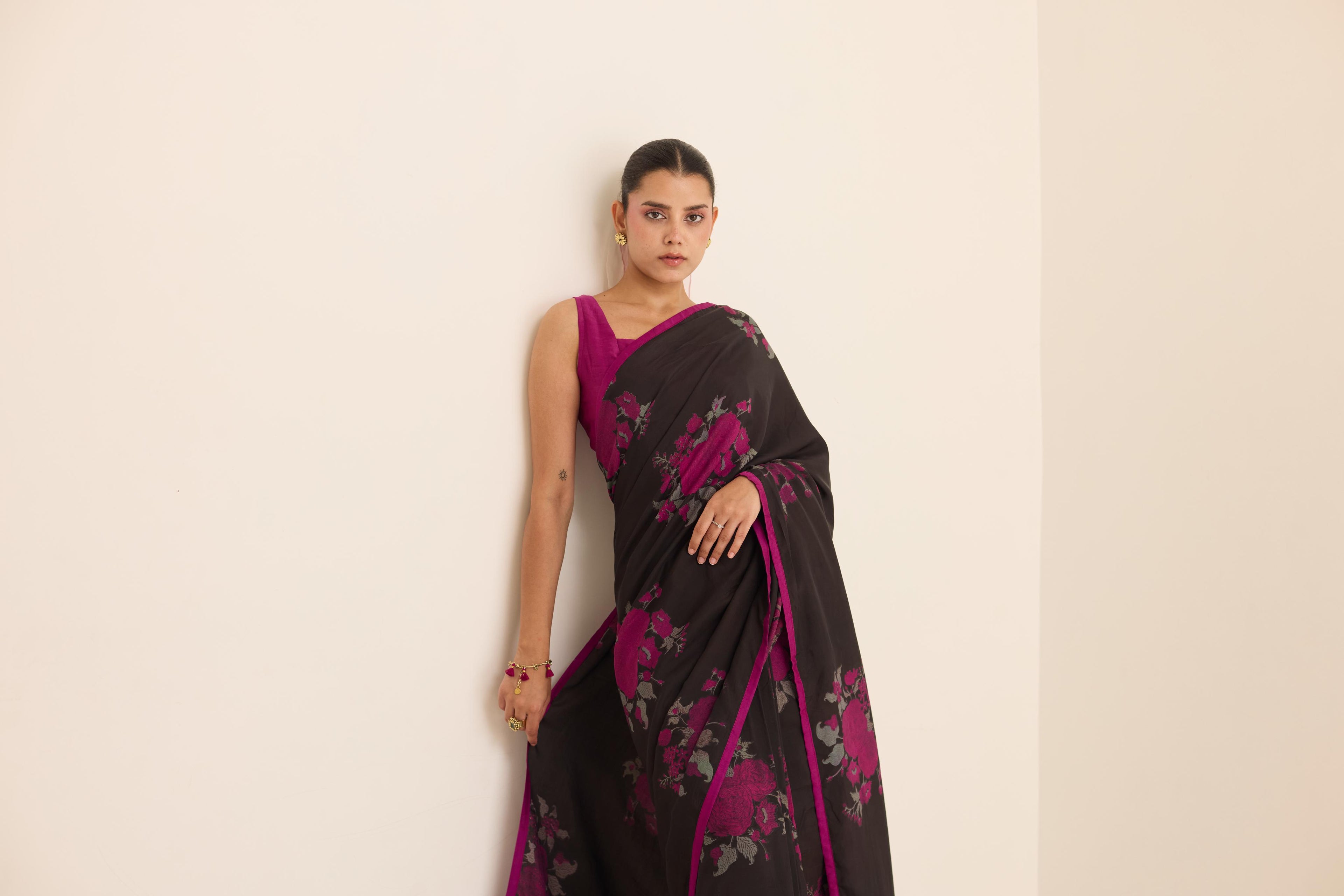 MIDNIGHT SILK SAREE