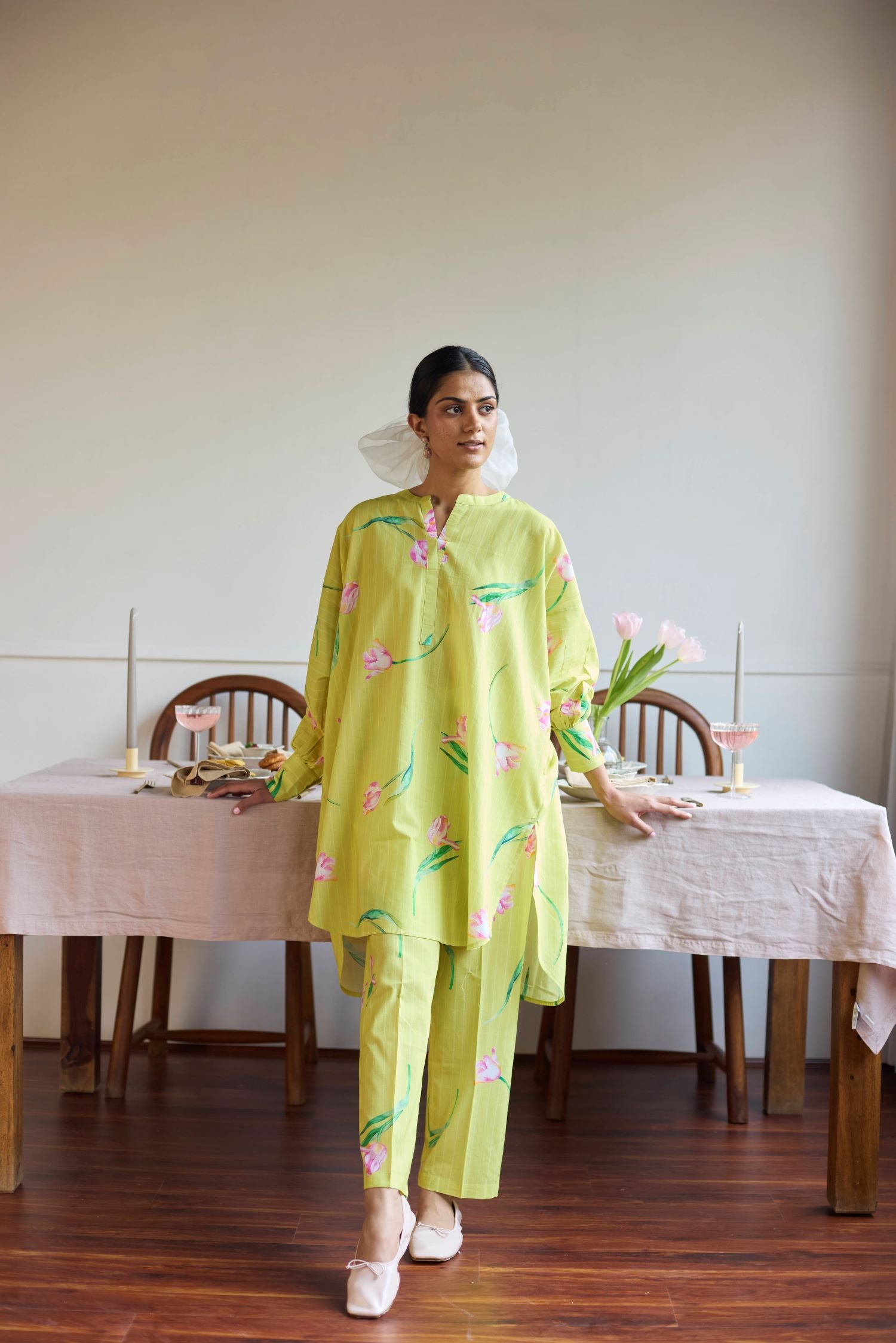 Juanita- LIME ANTI FIT CORD