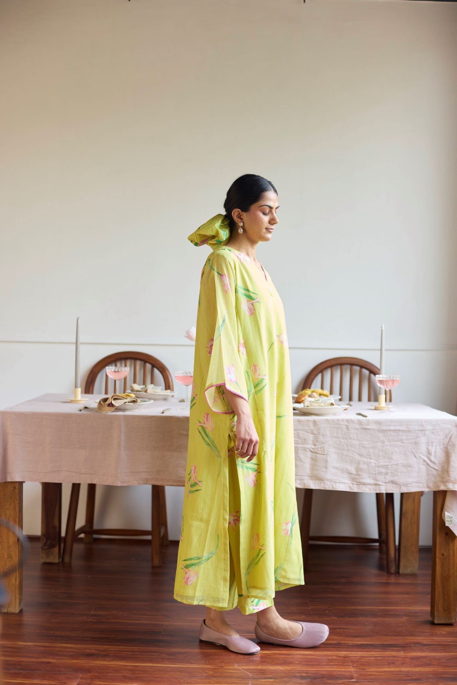 Juanita- LIME TULIP RELAXED FIT CO ORD