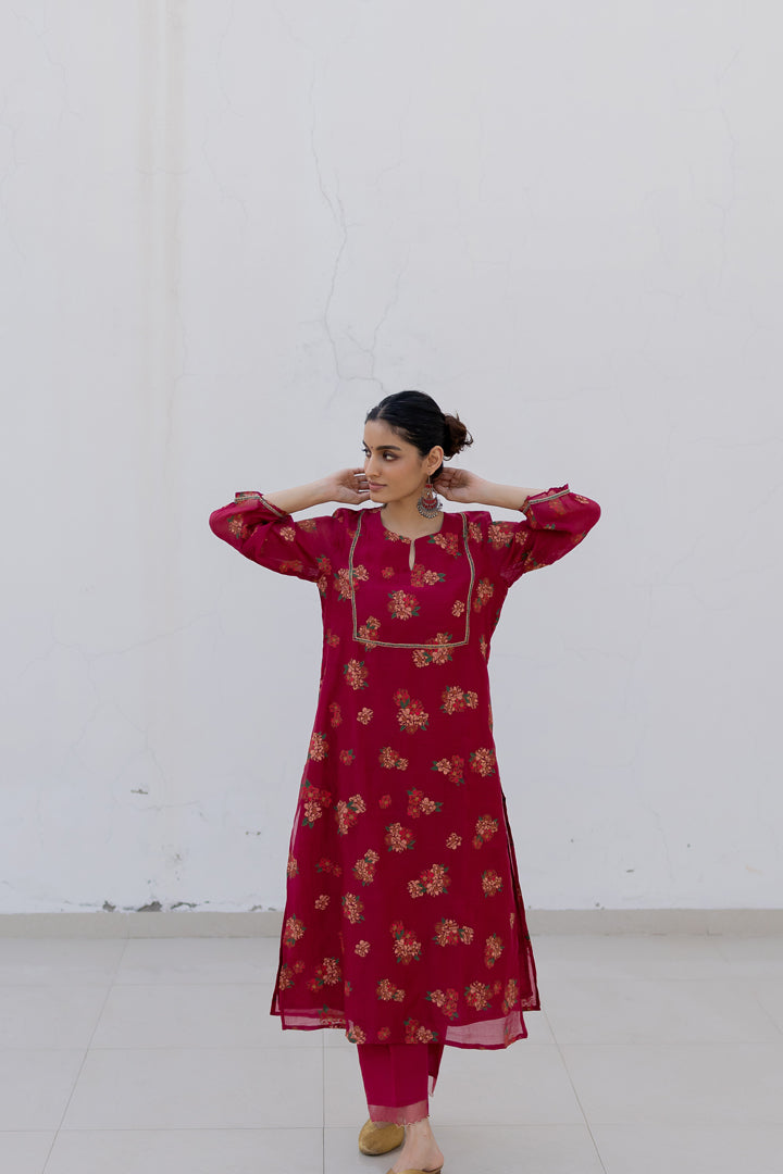 JUANITA- RUBY CO-ORD