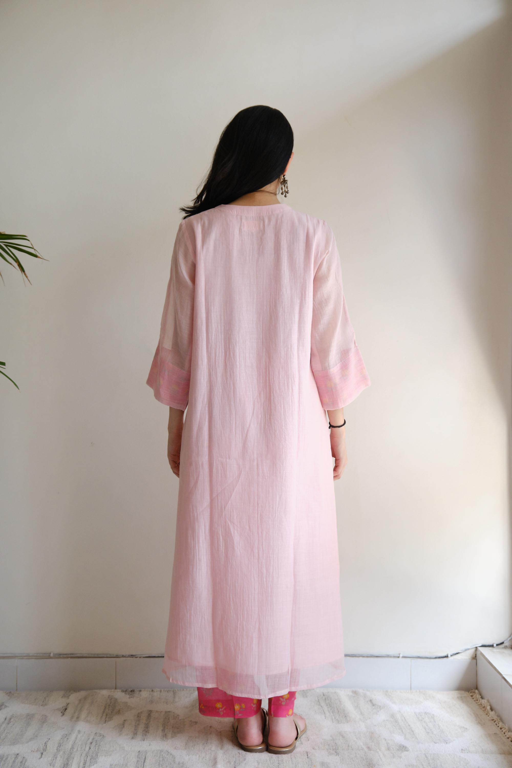 Juanita- BLUSH PINTUCK SET