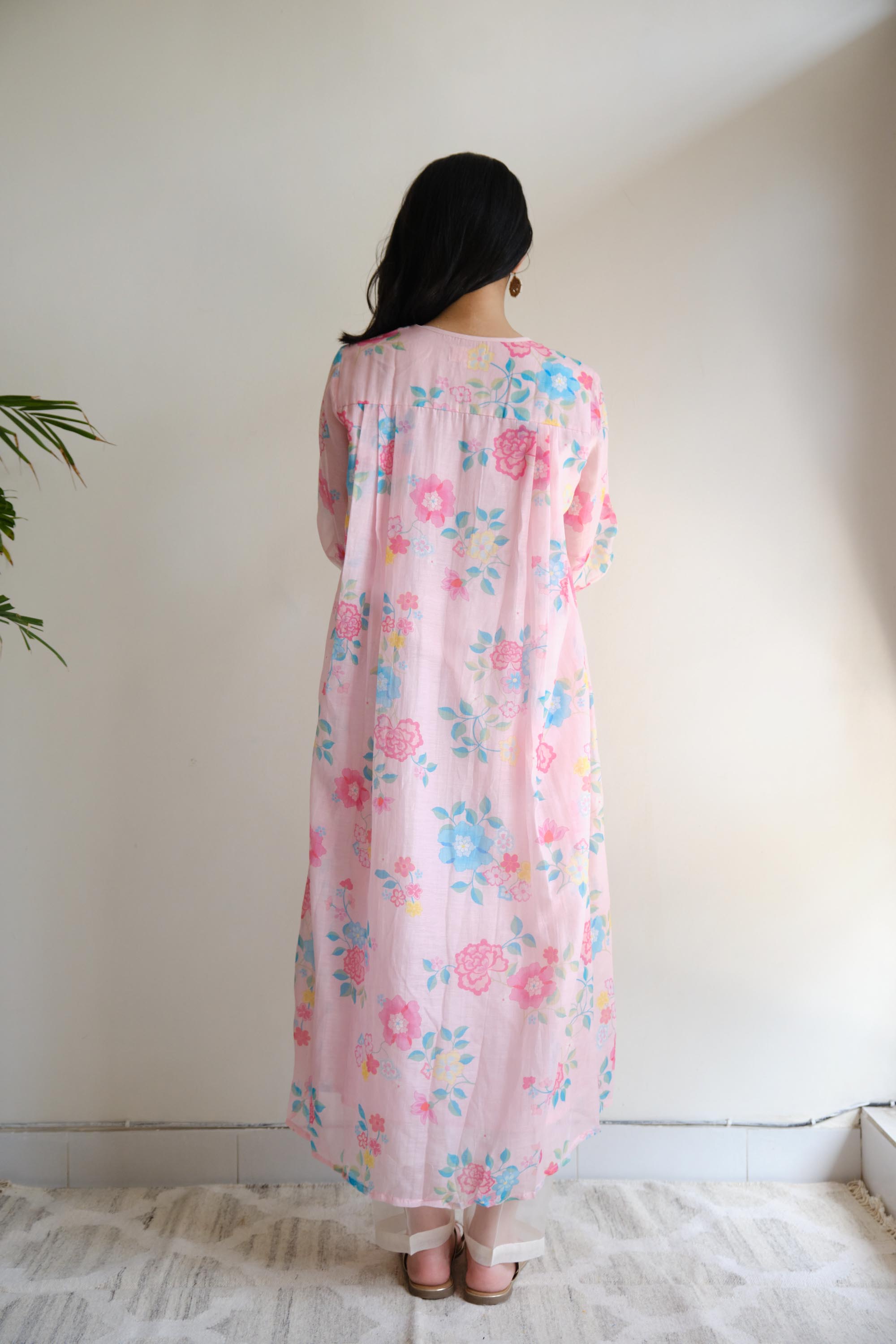 Juanita- BLUSH FLORETTE CO ORD
