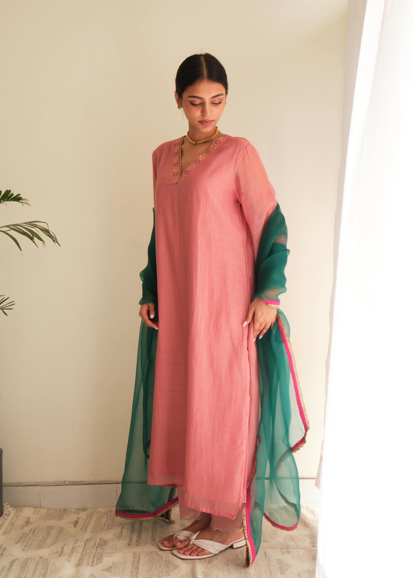 Rosette Jade Set