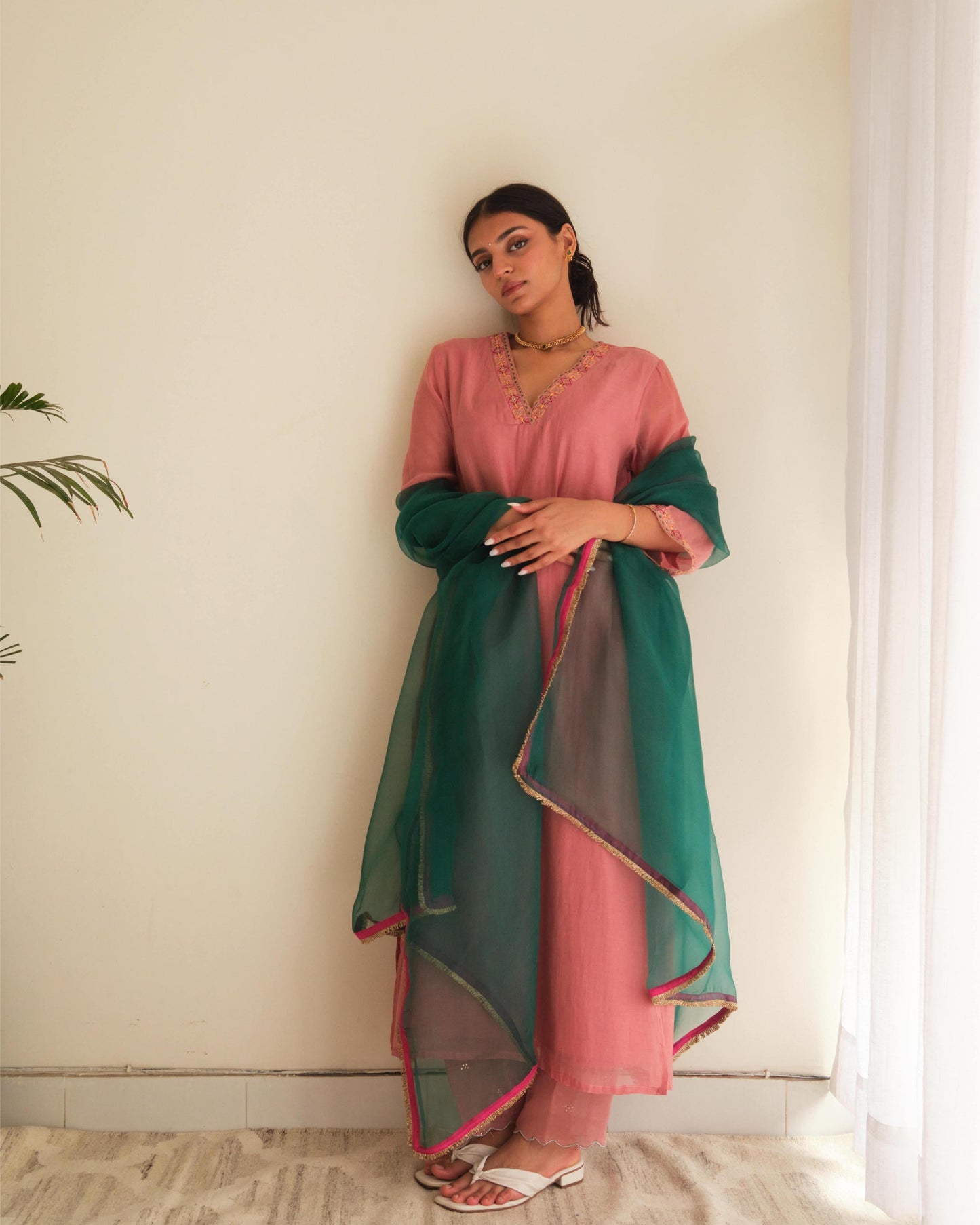 Rosette Jade Set