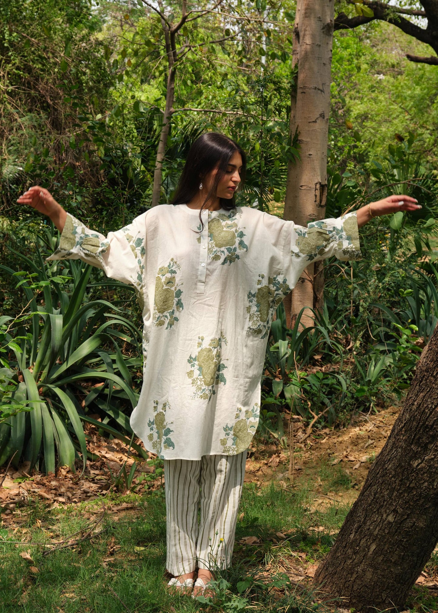Juanita -Ivory Anti Fit Co Ord