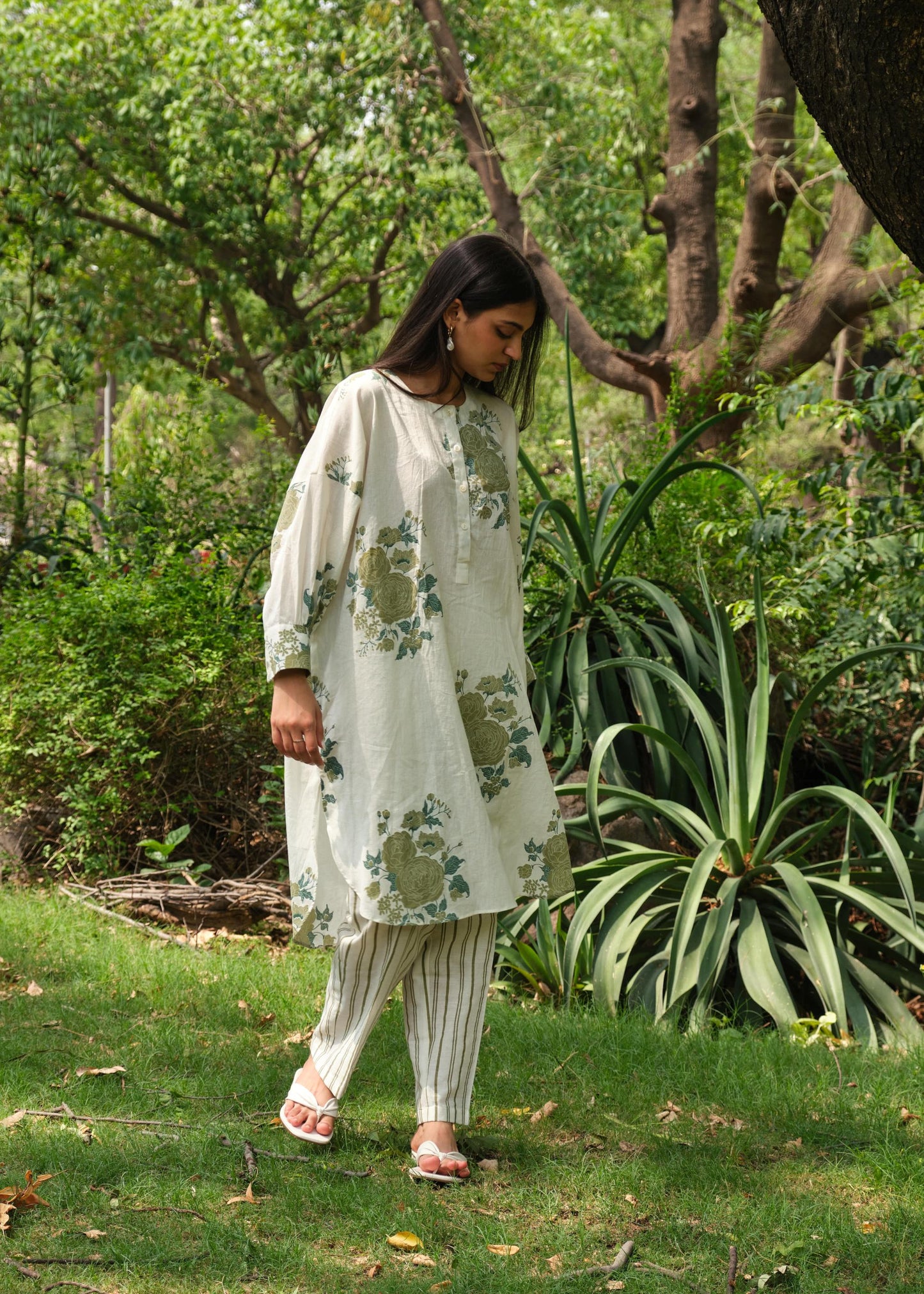 Juanita -Ivory Anti Fit Co Ord