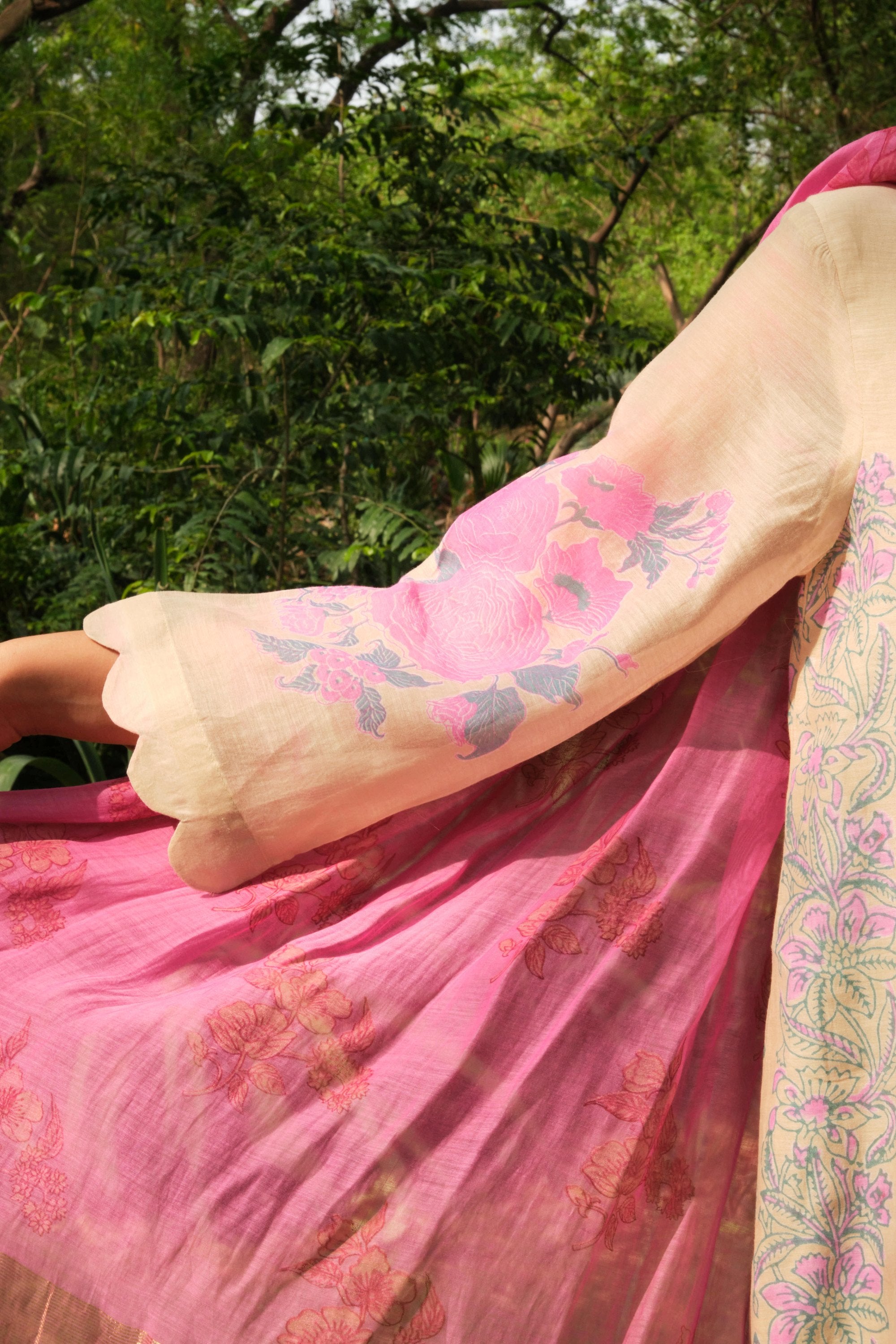 Juanita -Ecru Violet Set