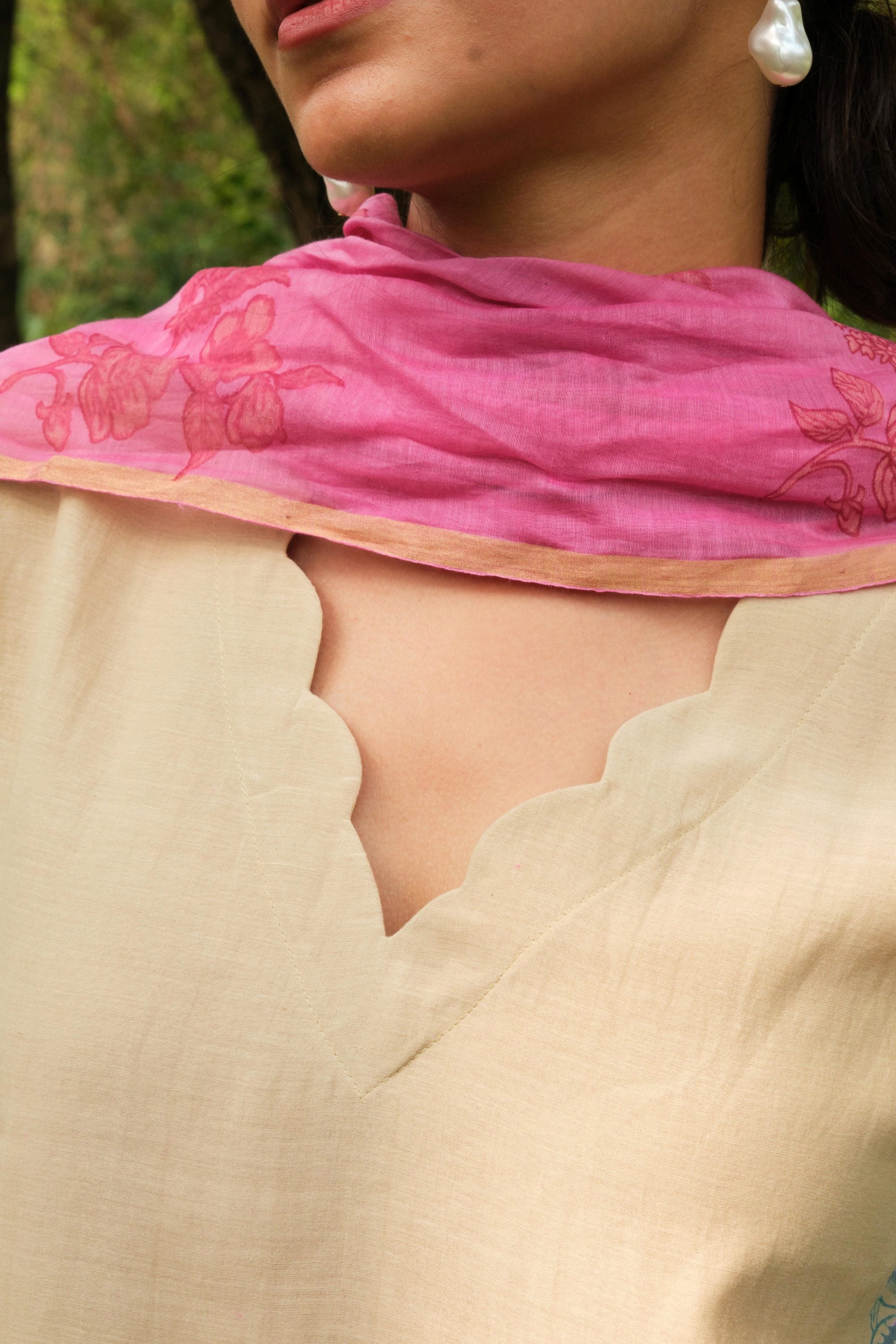 Juanita -Ecru Violet Set