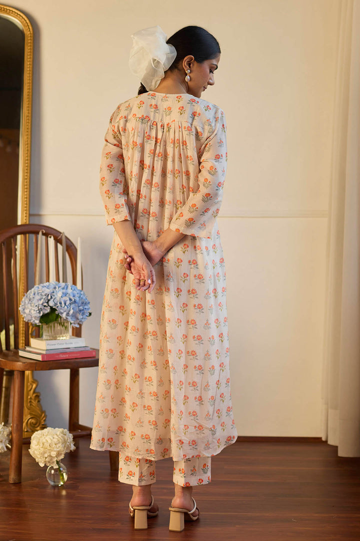 Juanita- TAUPE TUCK RELAXED FIT CO ORD