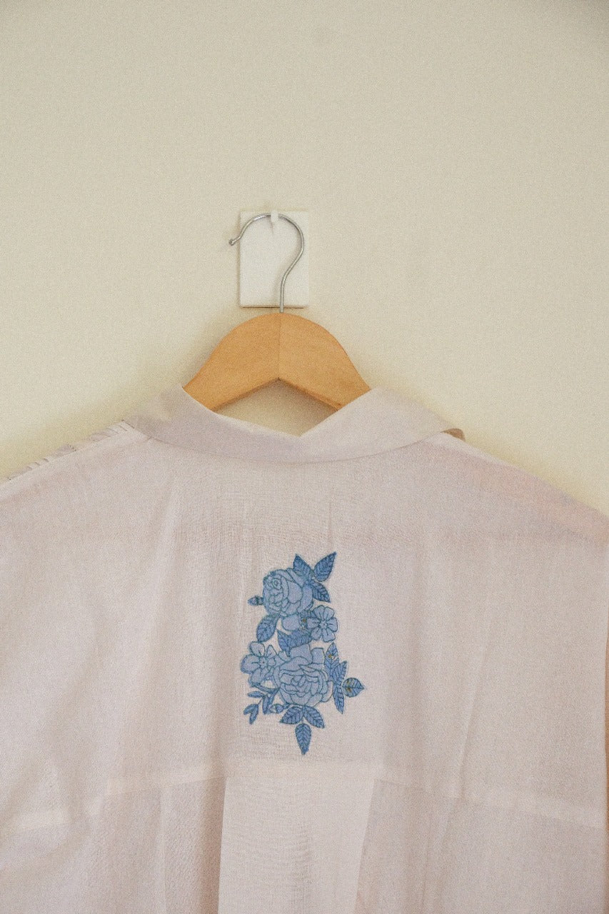 Juanita- Pearl Pintuck Shirt