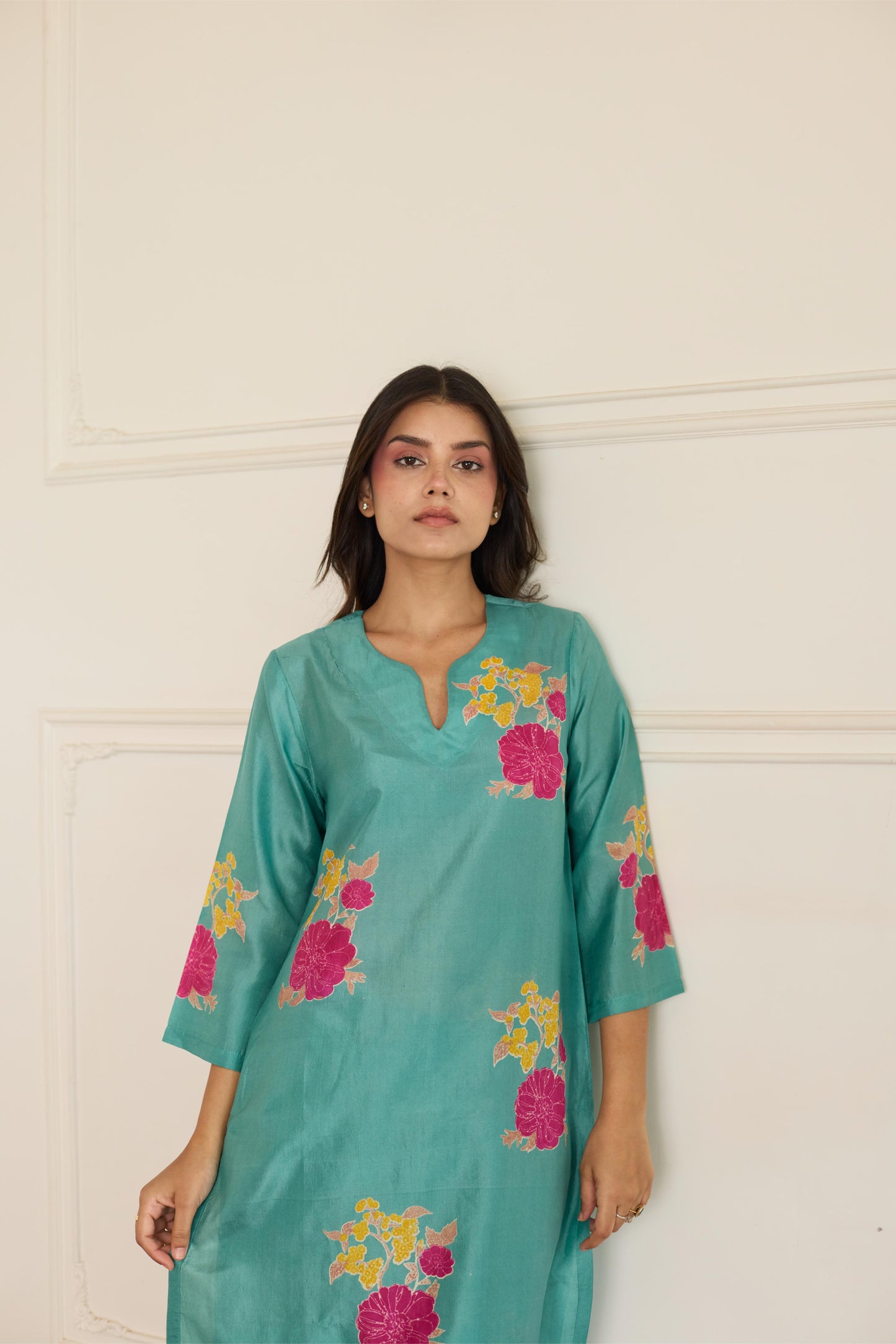 Aqua silk co rd