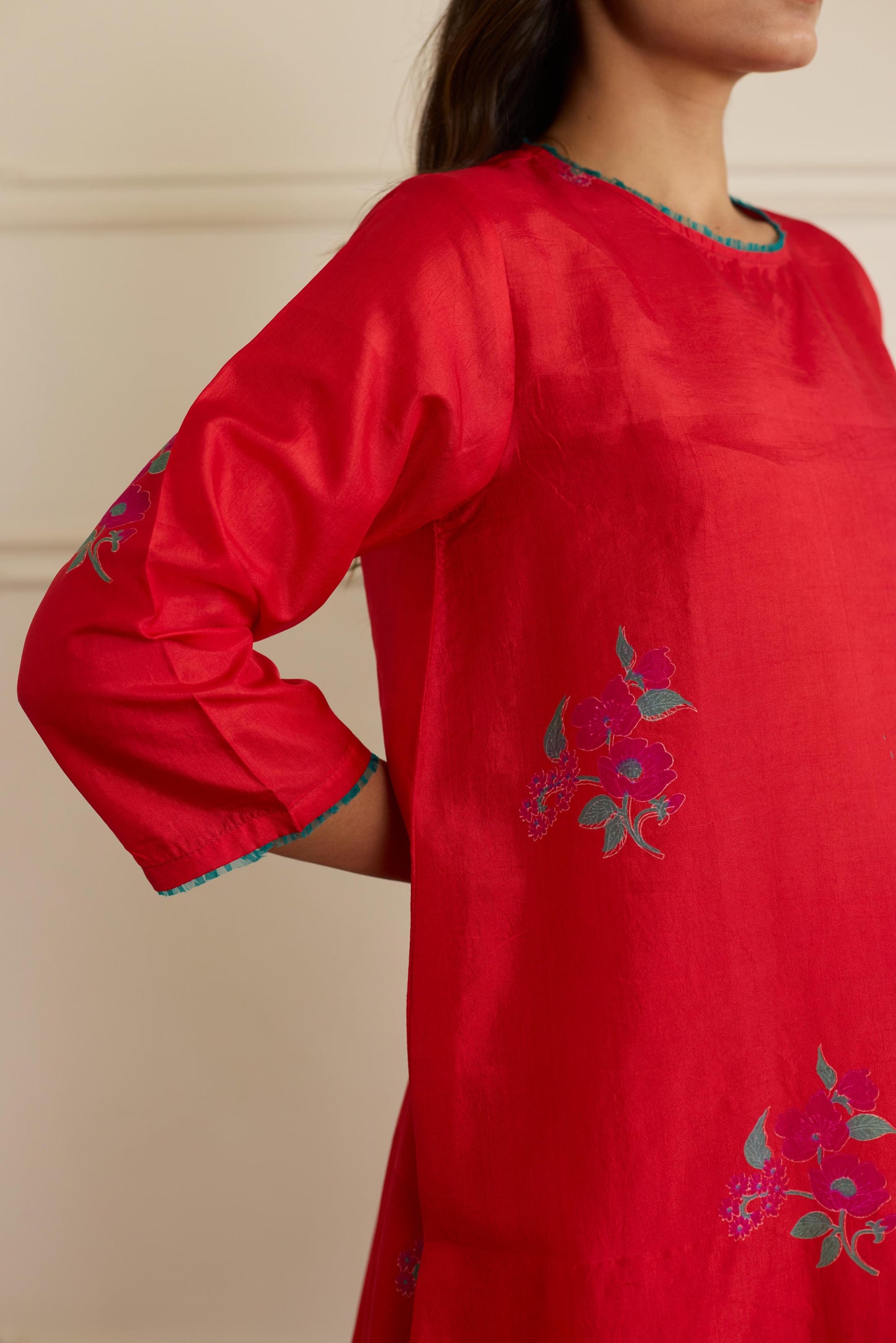 Crimson Silk Co-rd