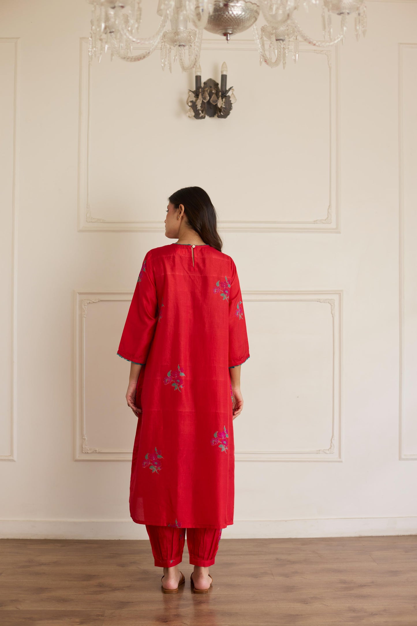 Crimson Silk Co-rd