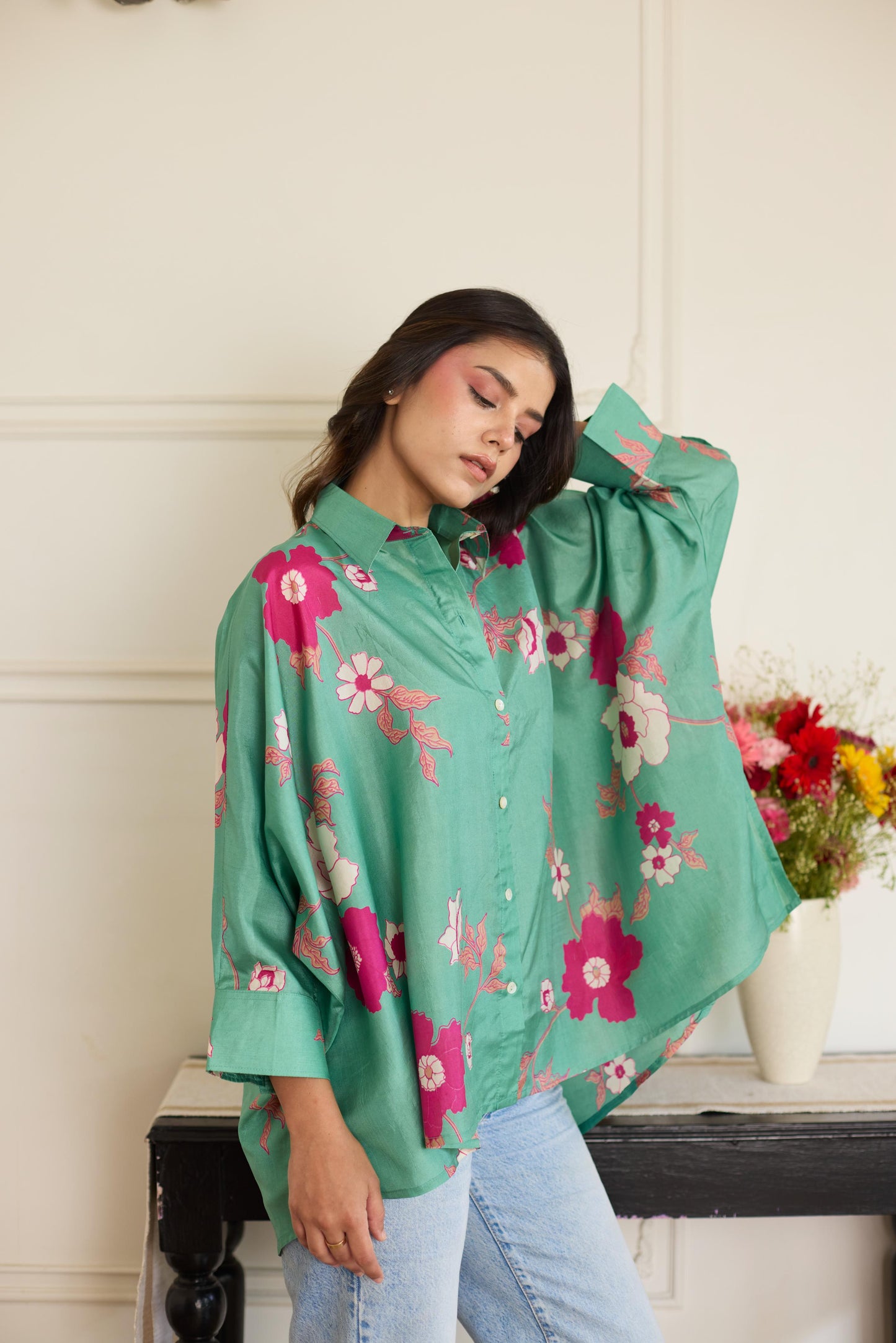 Gia Sea Green Shirt