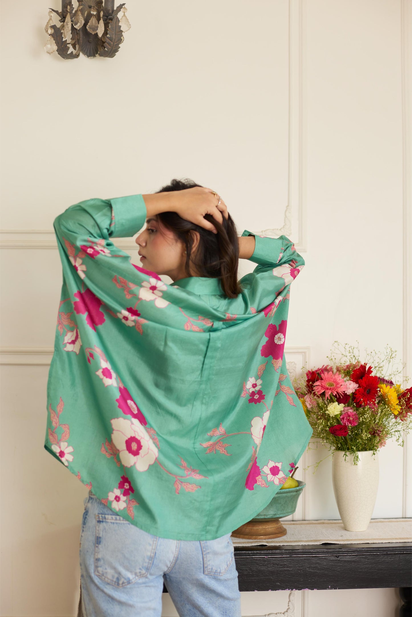 Gia Sea Green Shirt