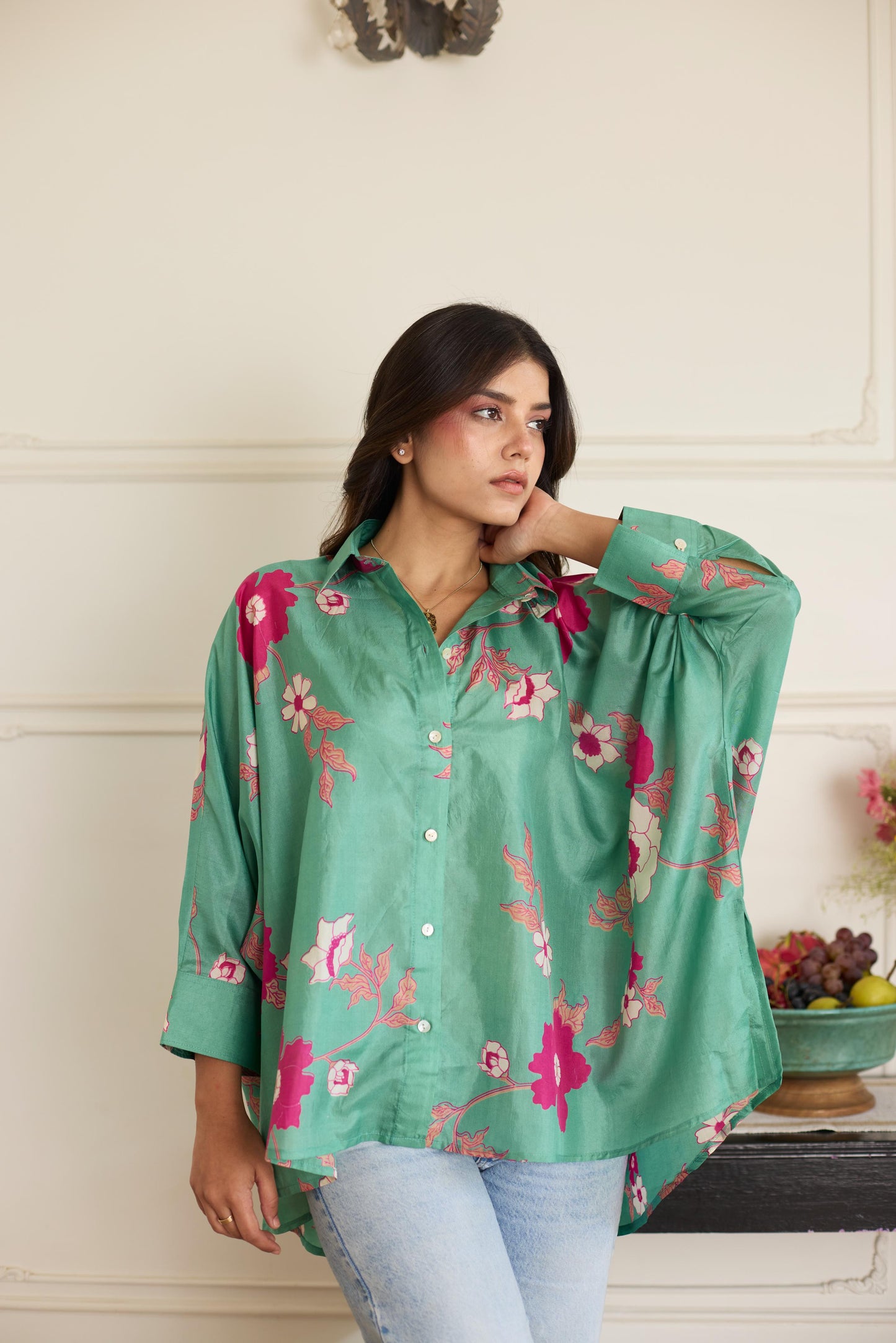 Gia Sea Green Shirt