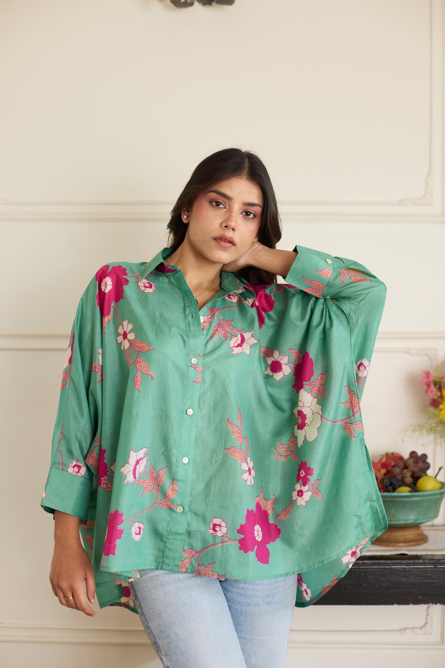 Gia Sea Green Shirt