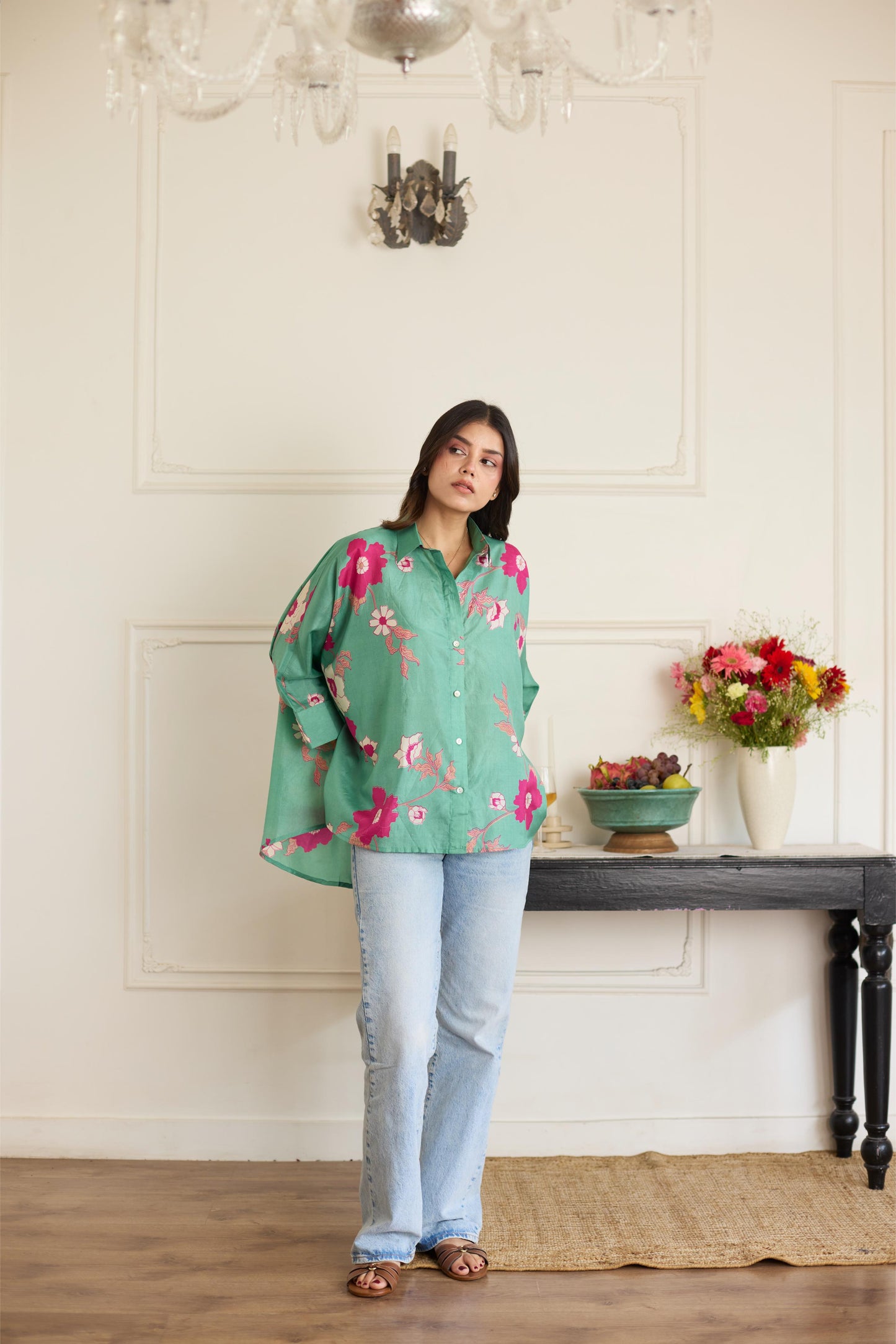 Gia Sea Green Shirt