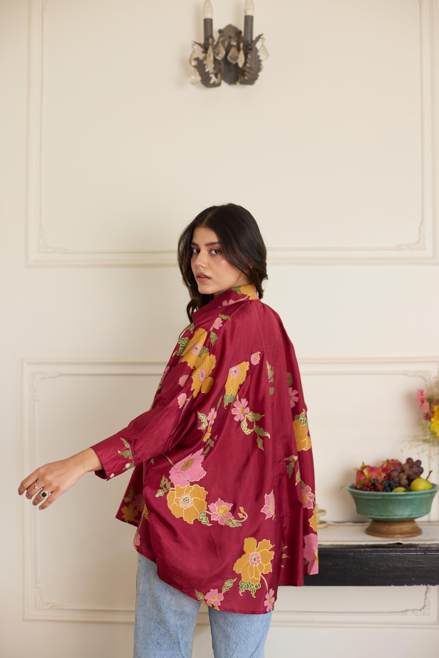 Gia Maroon Shirt