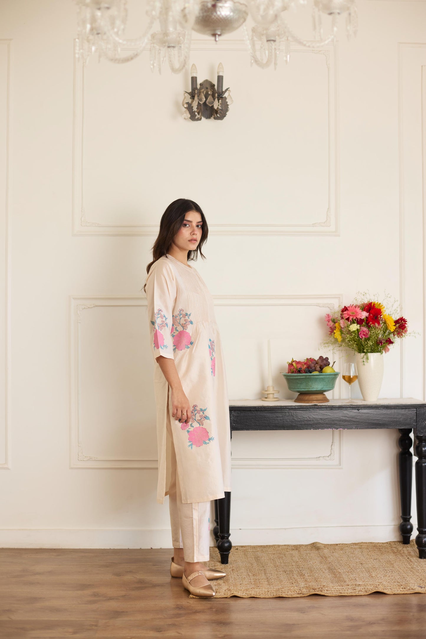 Pearl pintuck Co Ord