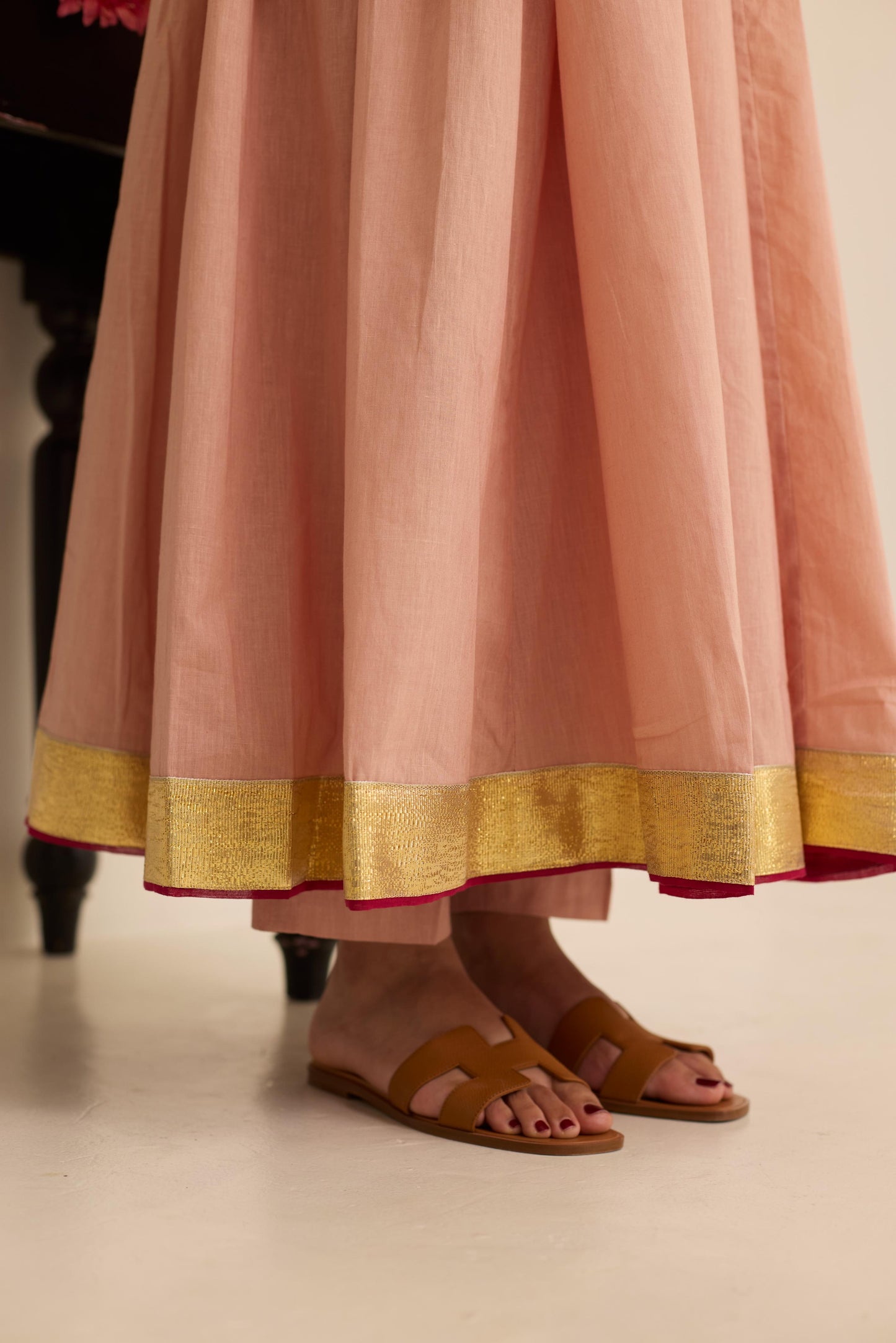 Salmon Anarkali