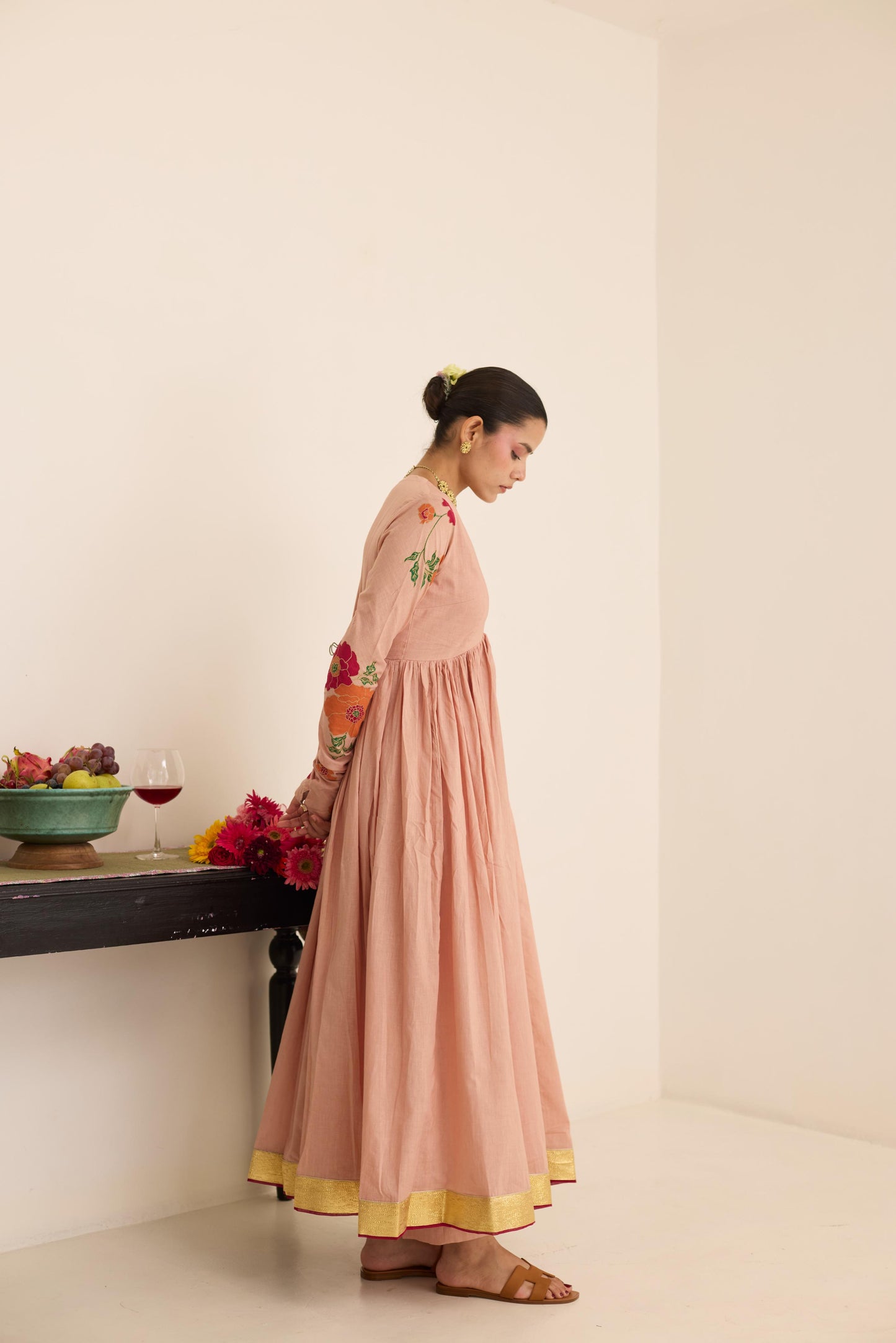 Salmon Anarkali