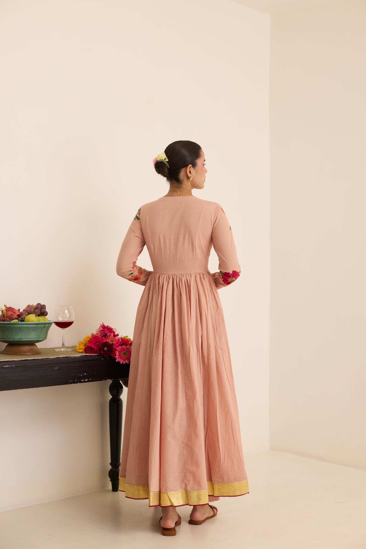 Salmon Anarkali