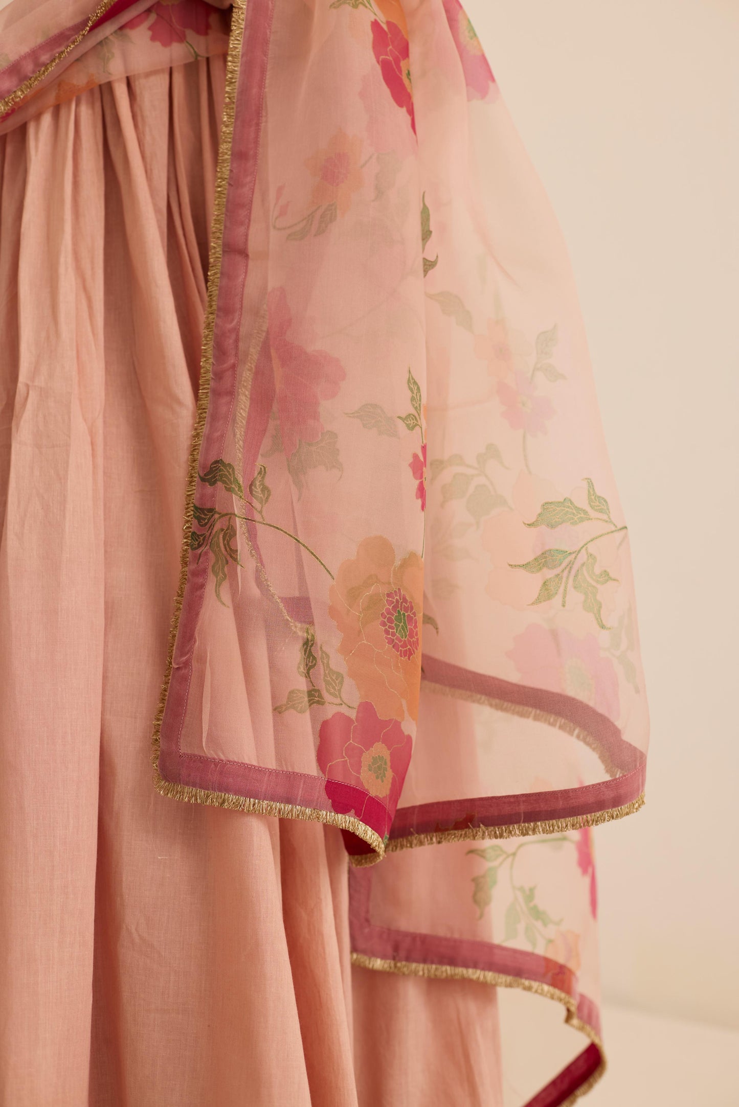 Salmon Anarkali