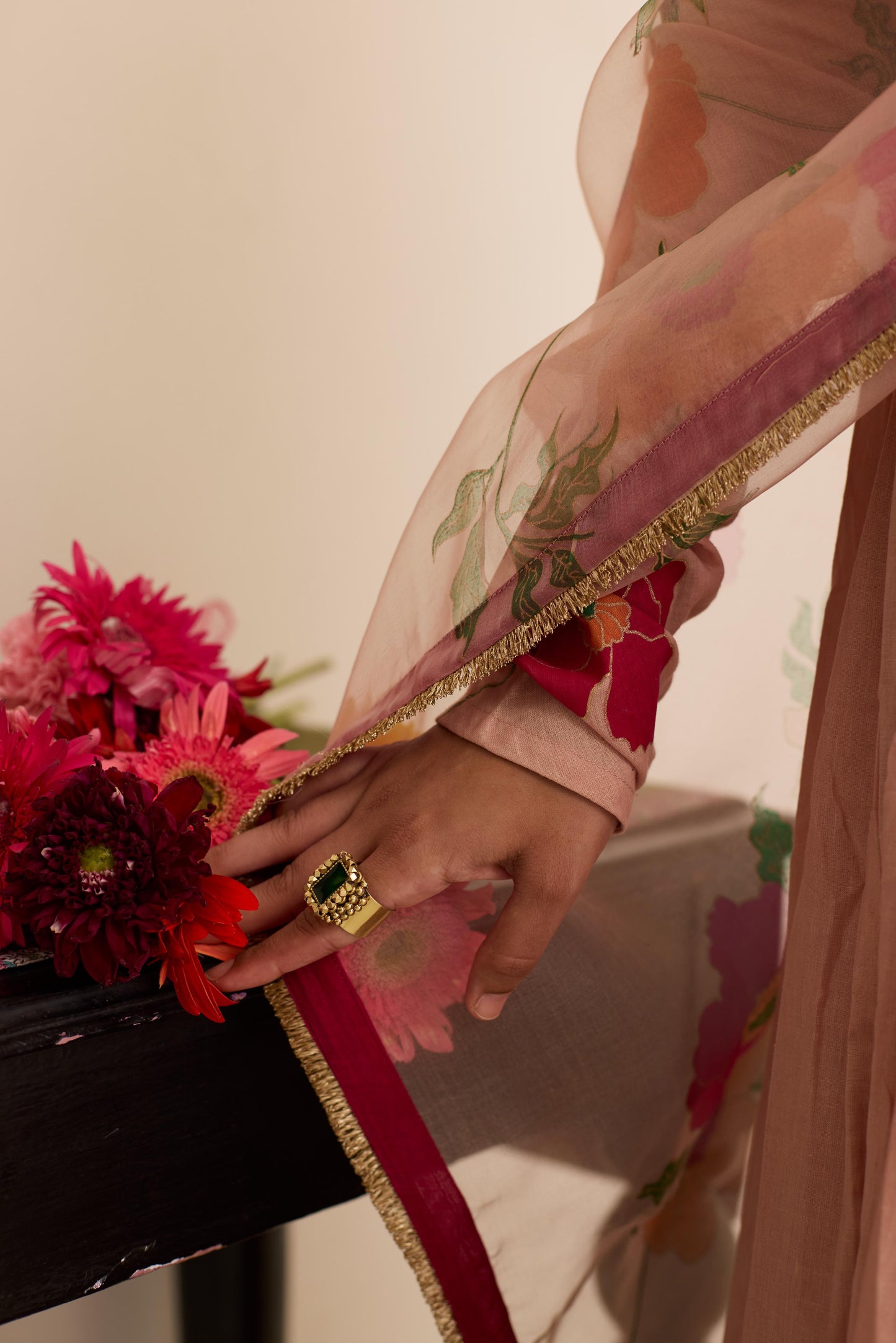 Salmon Anarkali