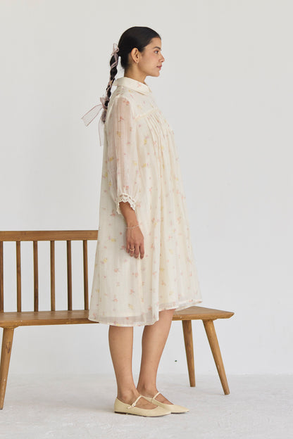 JUANITA- SIA IVORY DRESS