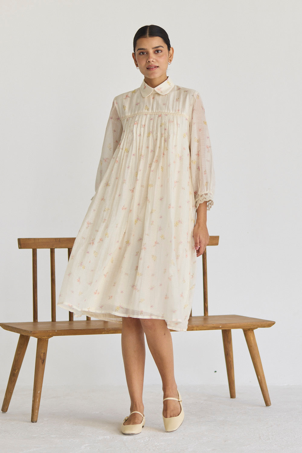 JUANITA- SIA IVORY DRESS