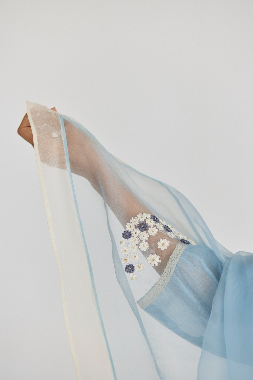 JUANITA- DREAMY POWDER BLUE AND IVORY SET
