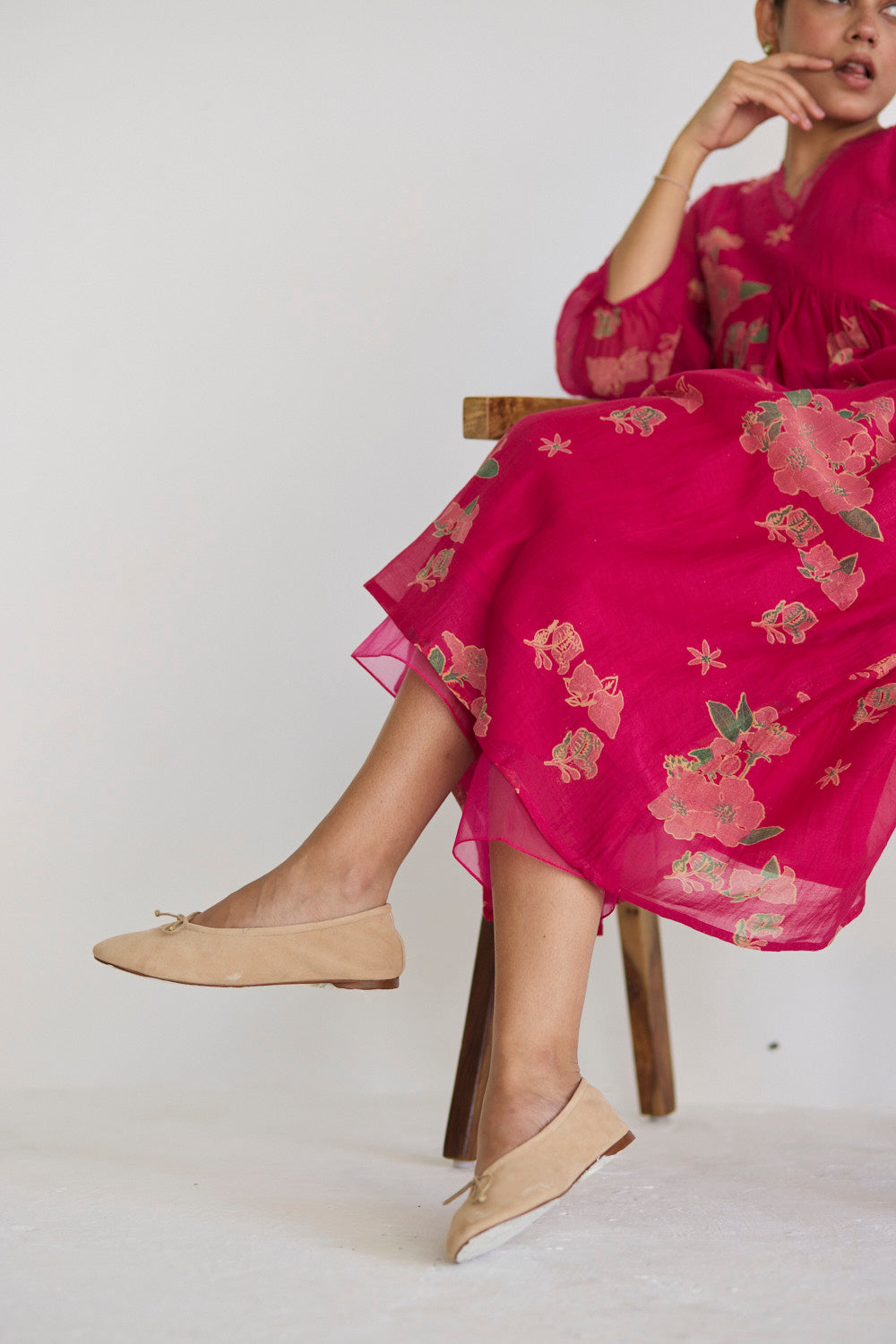 JUANITA- RANI BOUGAINVILLEA DRESS