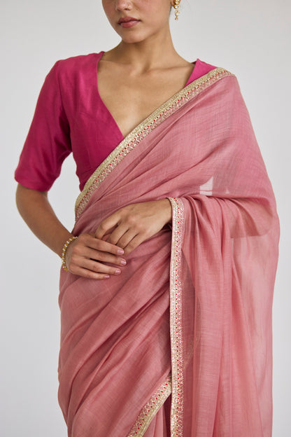 Juanita- Rose festive saree