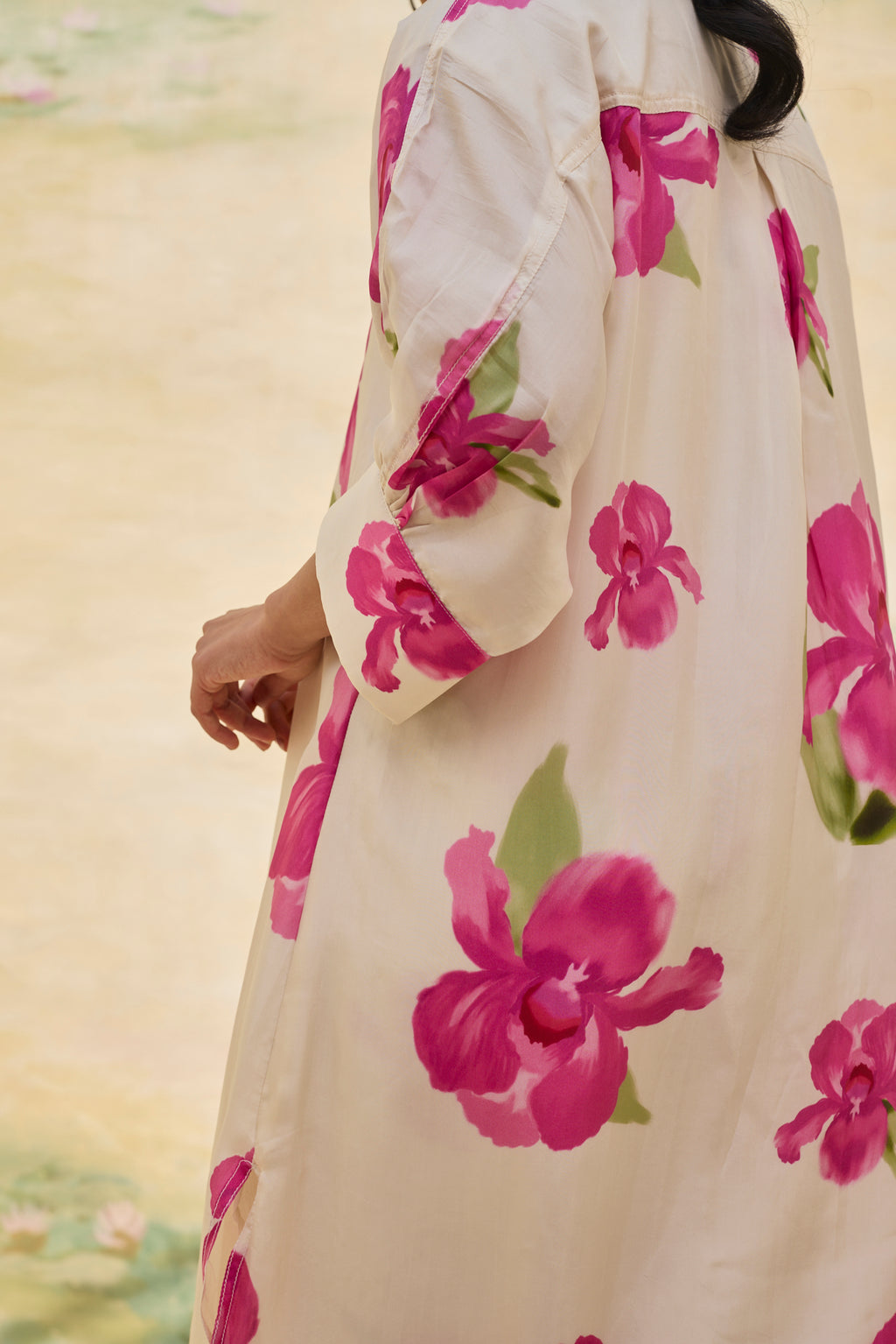 AIRA FLORAL SILK CO ORD