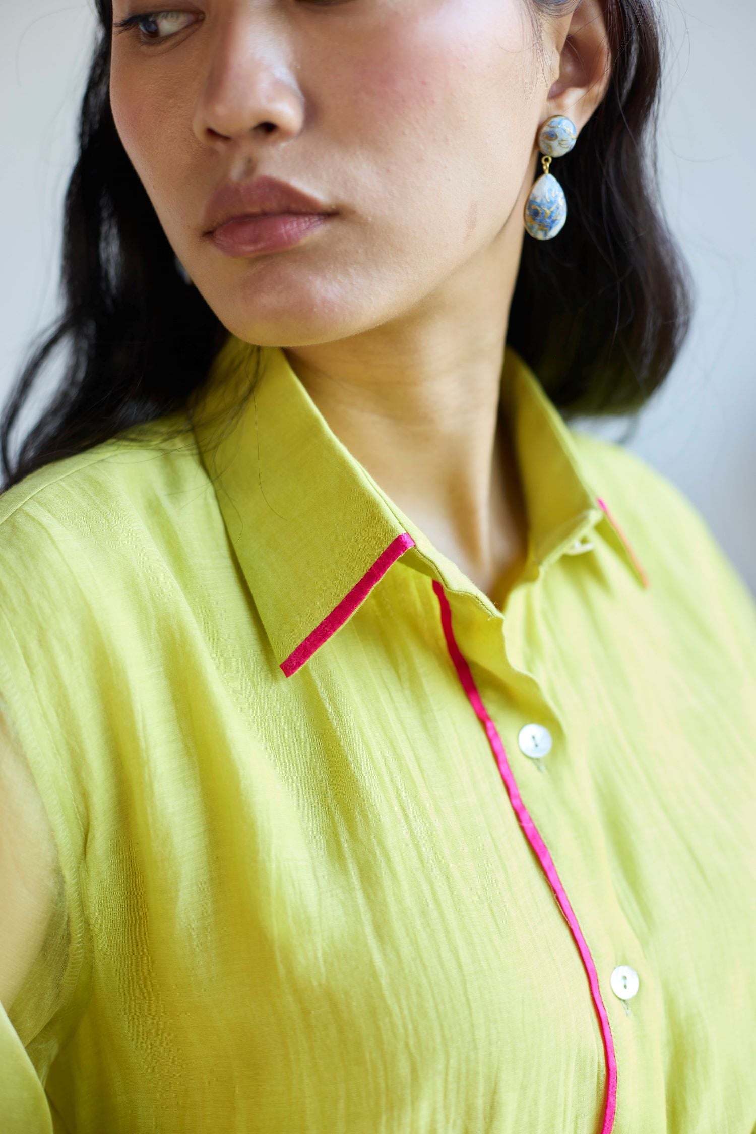 Juanita- LIME SHIRT