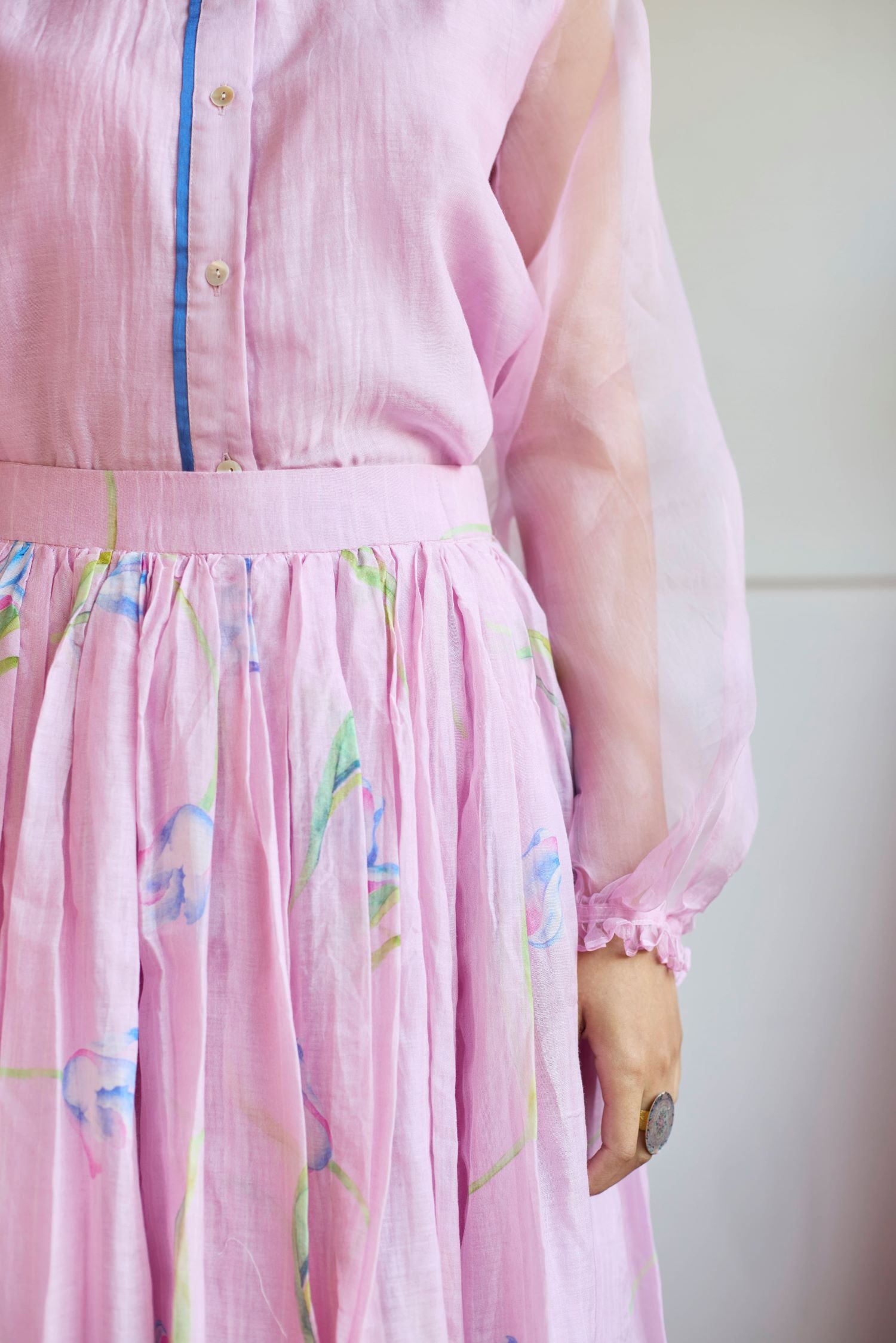 Juanita- LILAC TULIP SKIRT