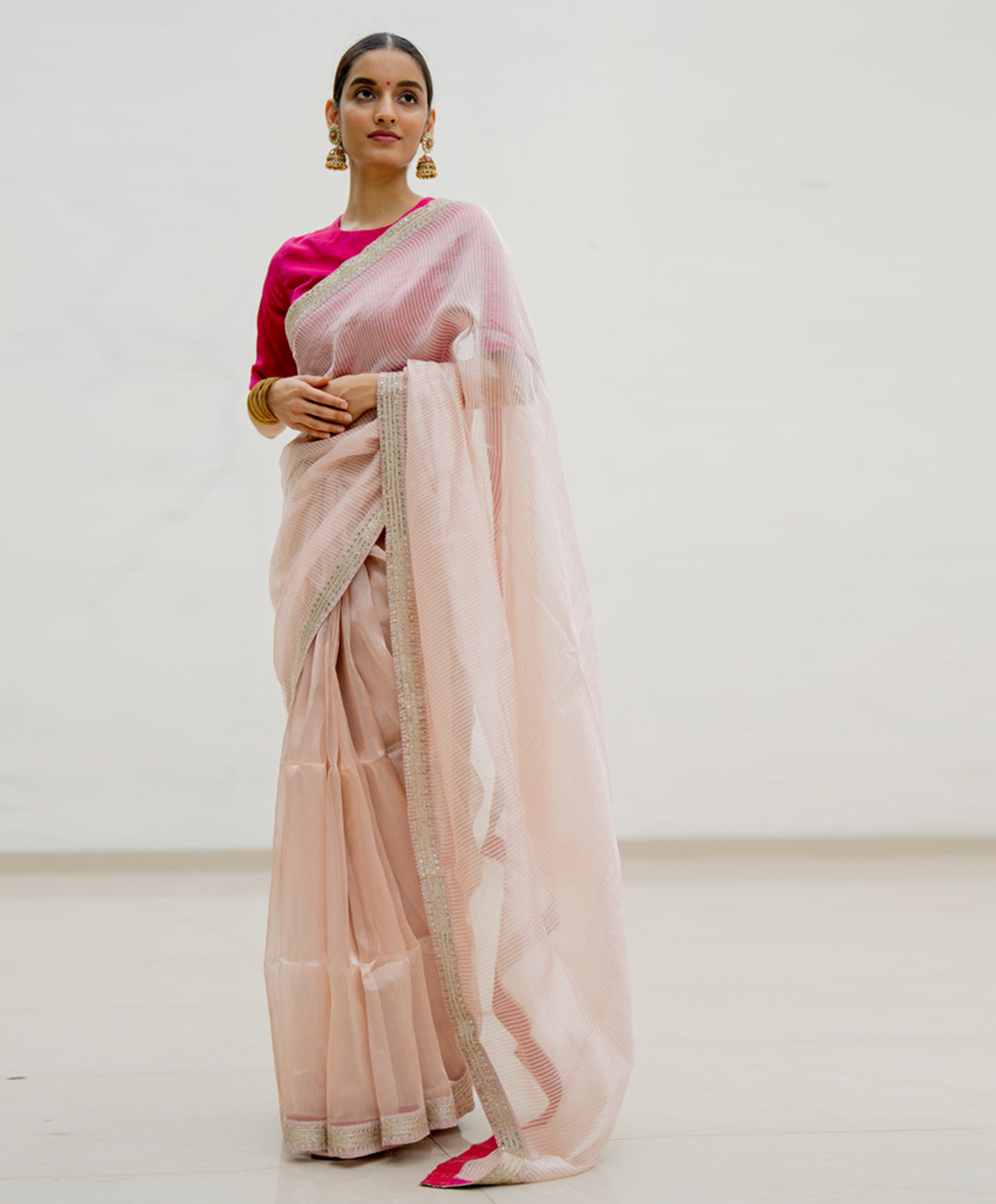 Juanita- Roshini Tissue Saree Set