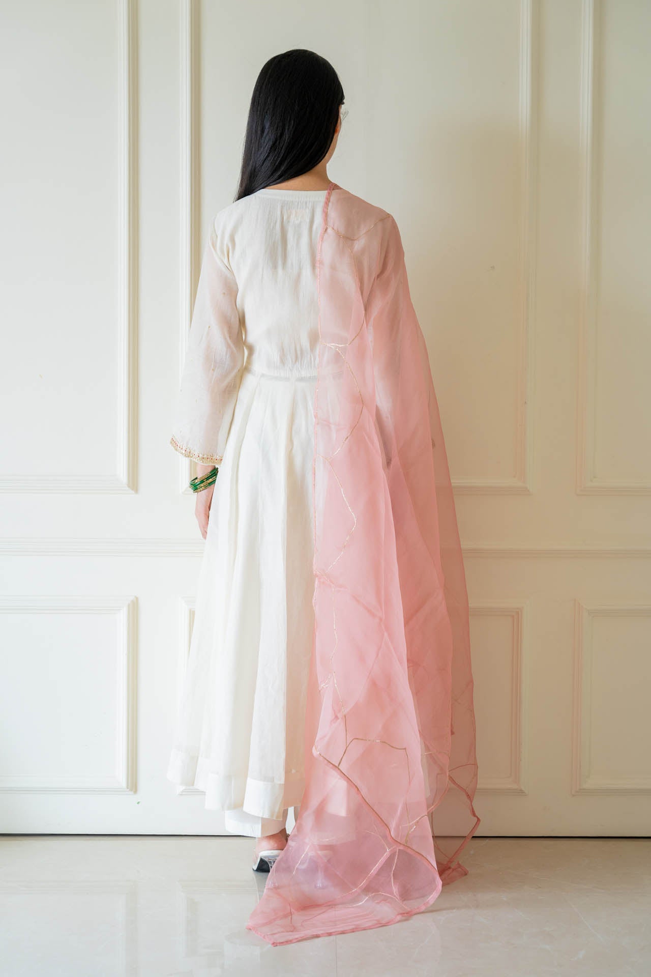 Juanita- pearly rose kalidar set