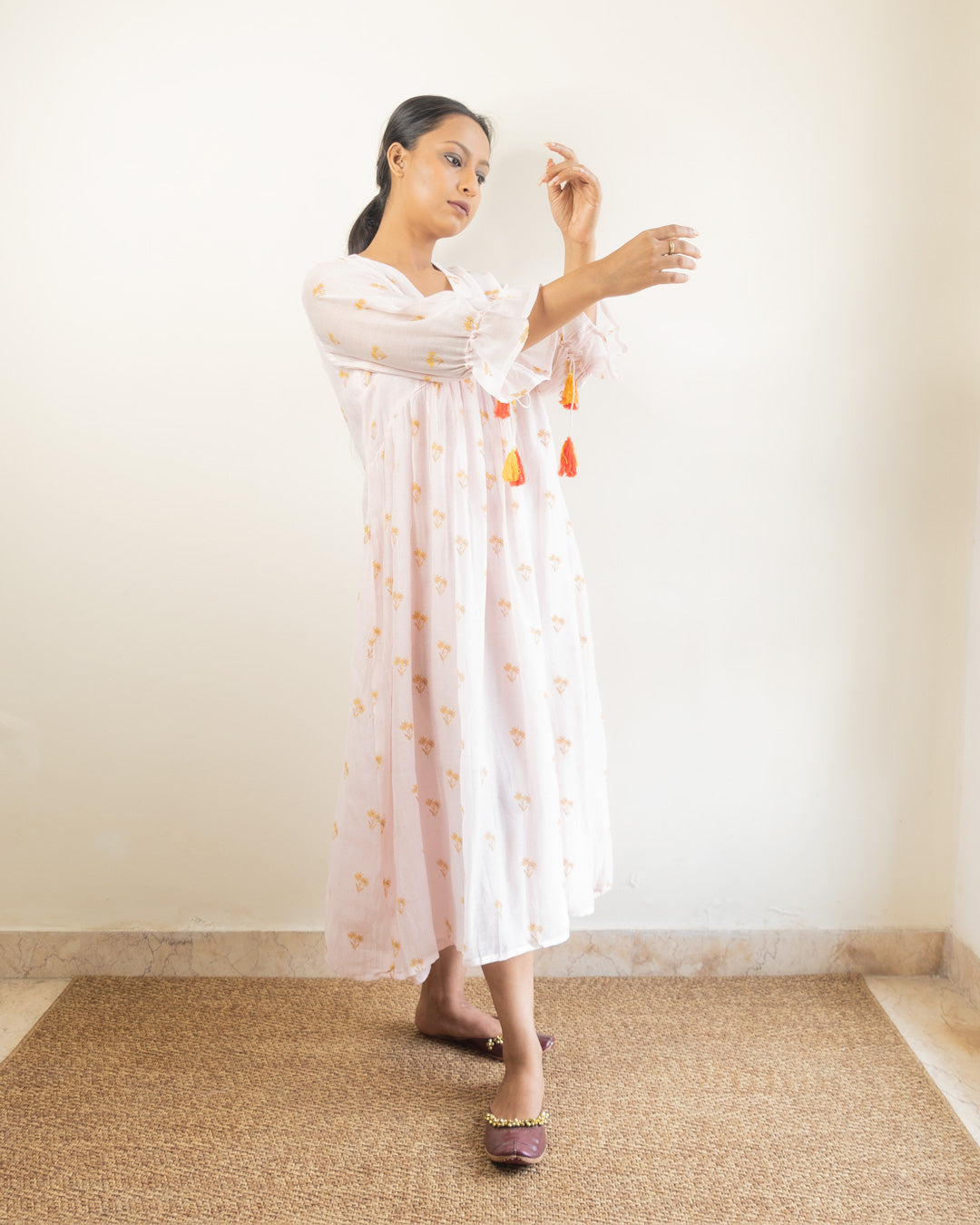 Juanita- Blush Candid Dress