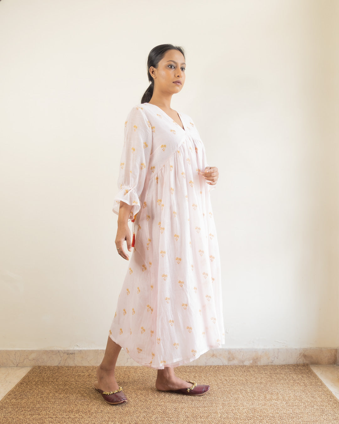 Juanita- Blush Candid Dress