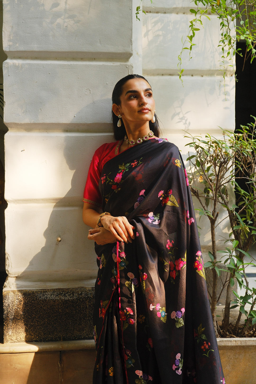 ELLA MIDNIGHT SILK SAREE