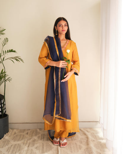 Ochre Blue Festive Set